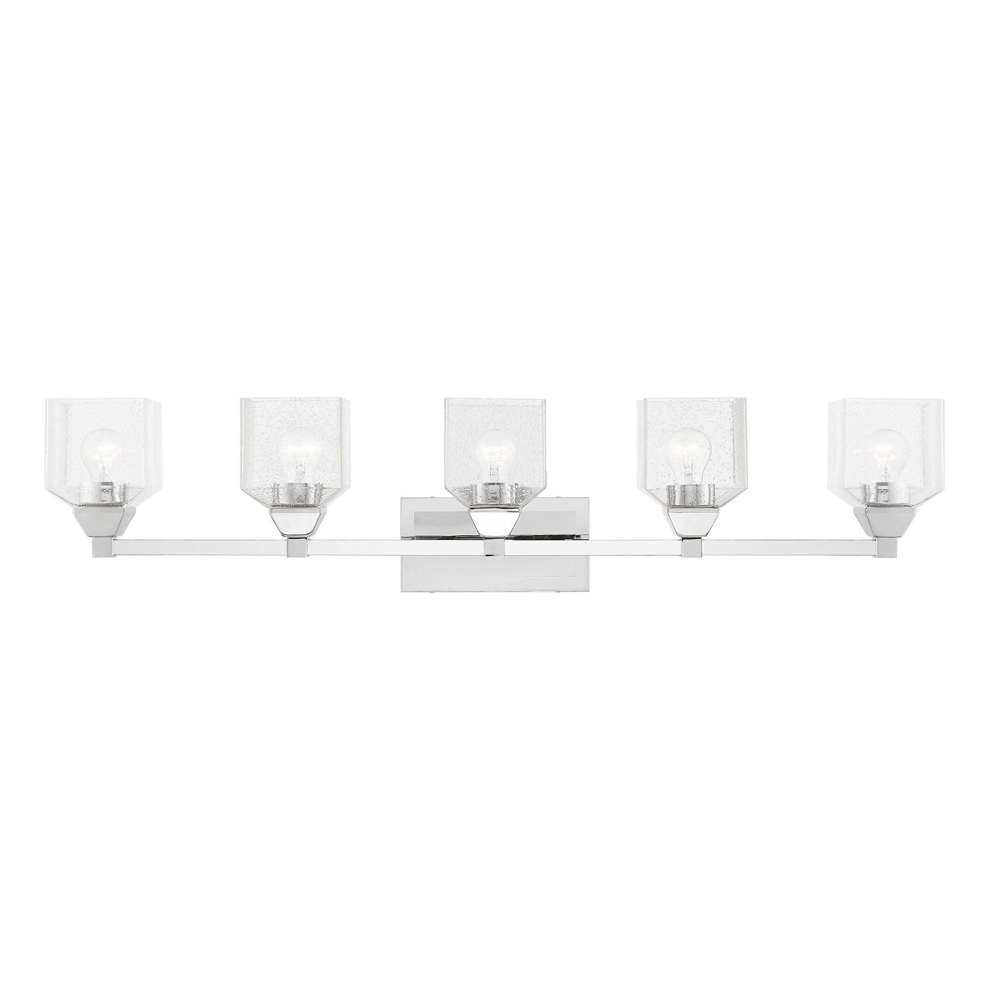 Aragon 42 Inch 5 Light Bath Vanity Light by Livex Lighting