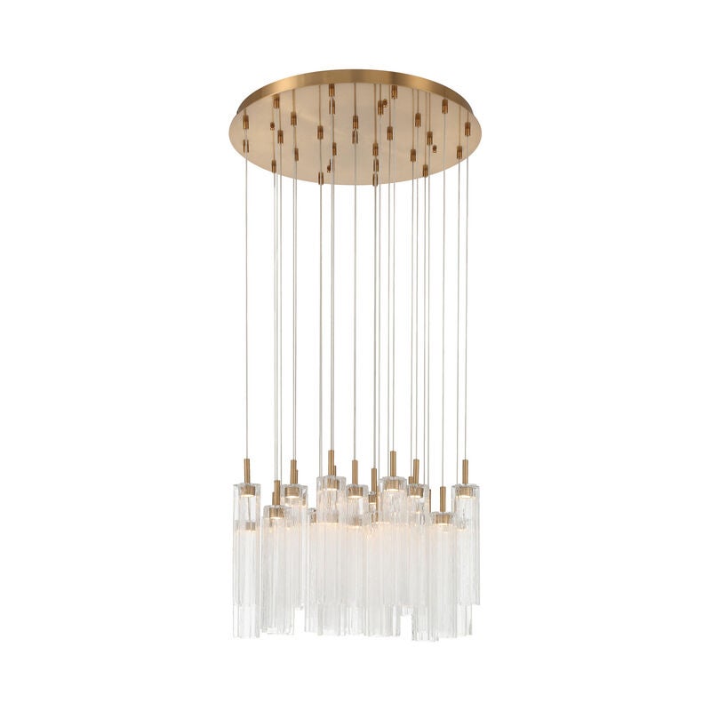 Addis 26 Inch Multi Light Pendant by Crystorama