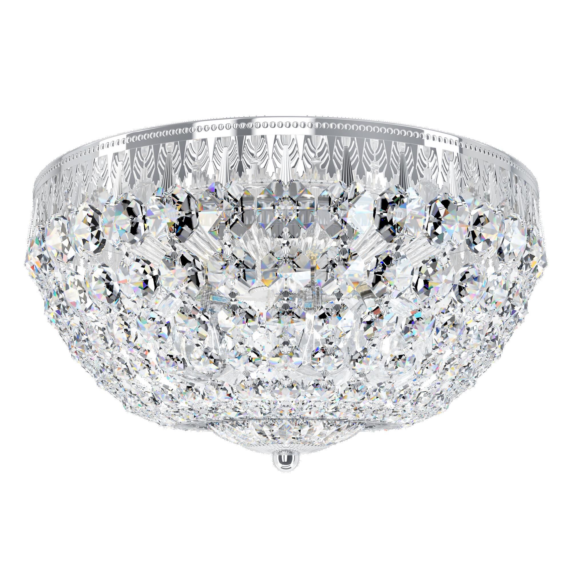 Petit Crystal 12 Inch Flush Mount by Schonbek