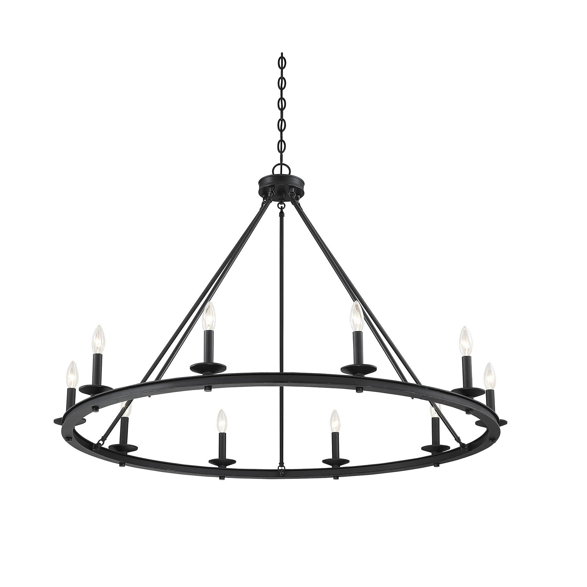 Middleton 45 Inch 10 Light Chandelier by Savoy House