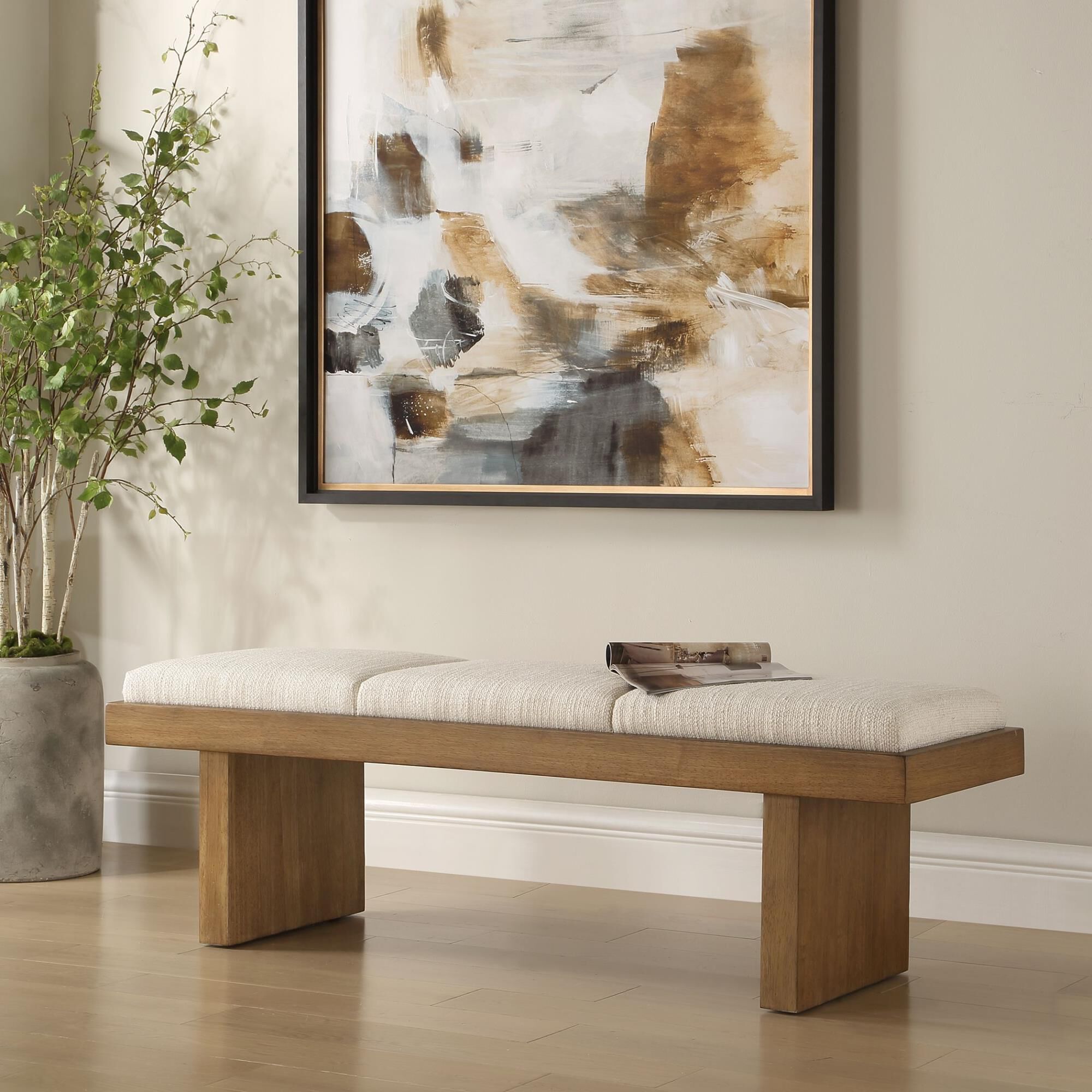 Matthew Williams Haden 60 Inch Bench by Uttermost