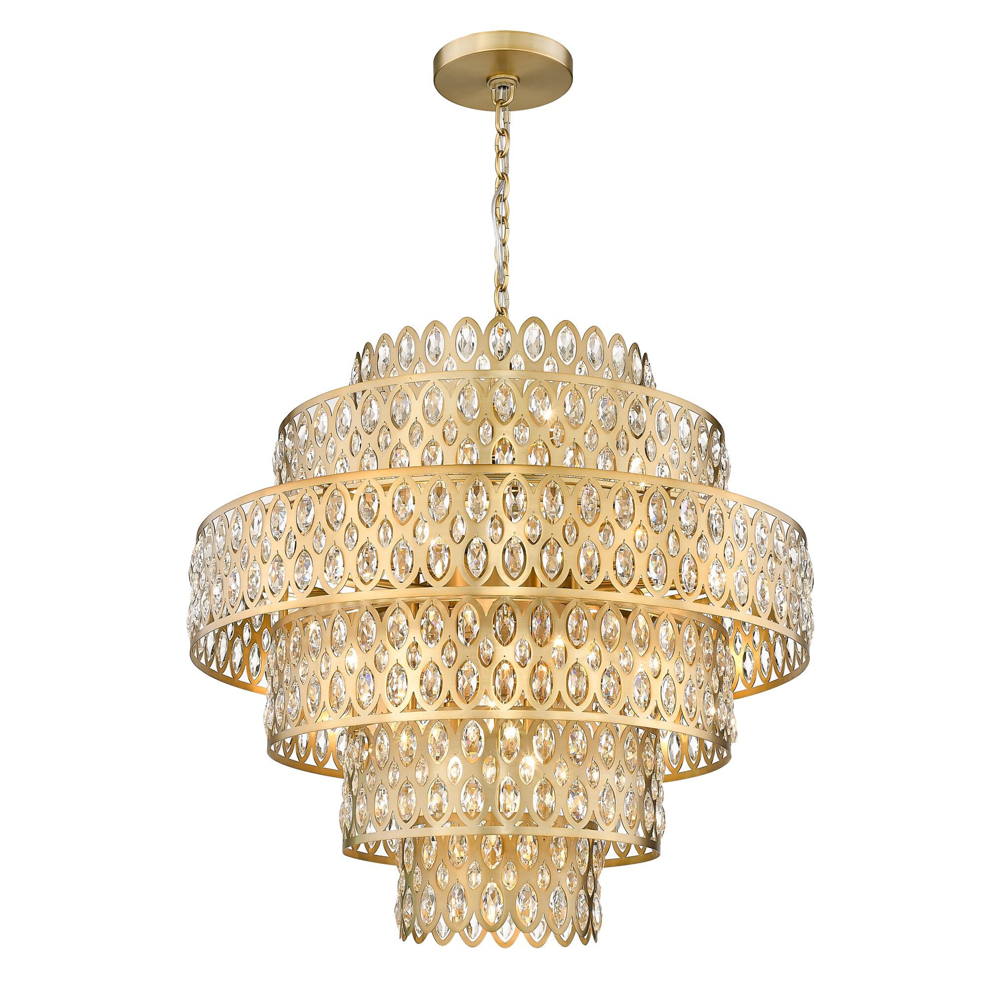 Dealey 32 Inch 17 Light Chandelier by Z-Lite