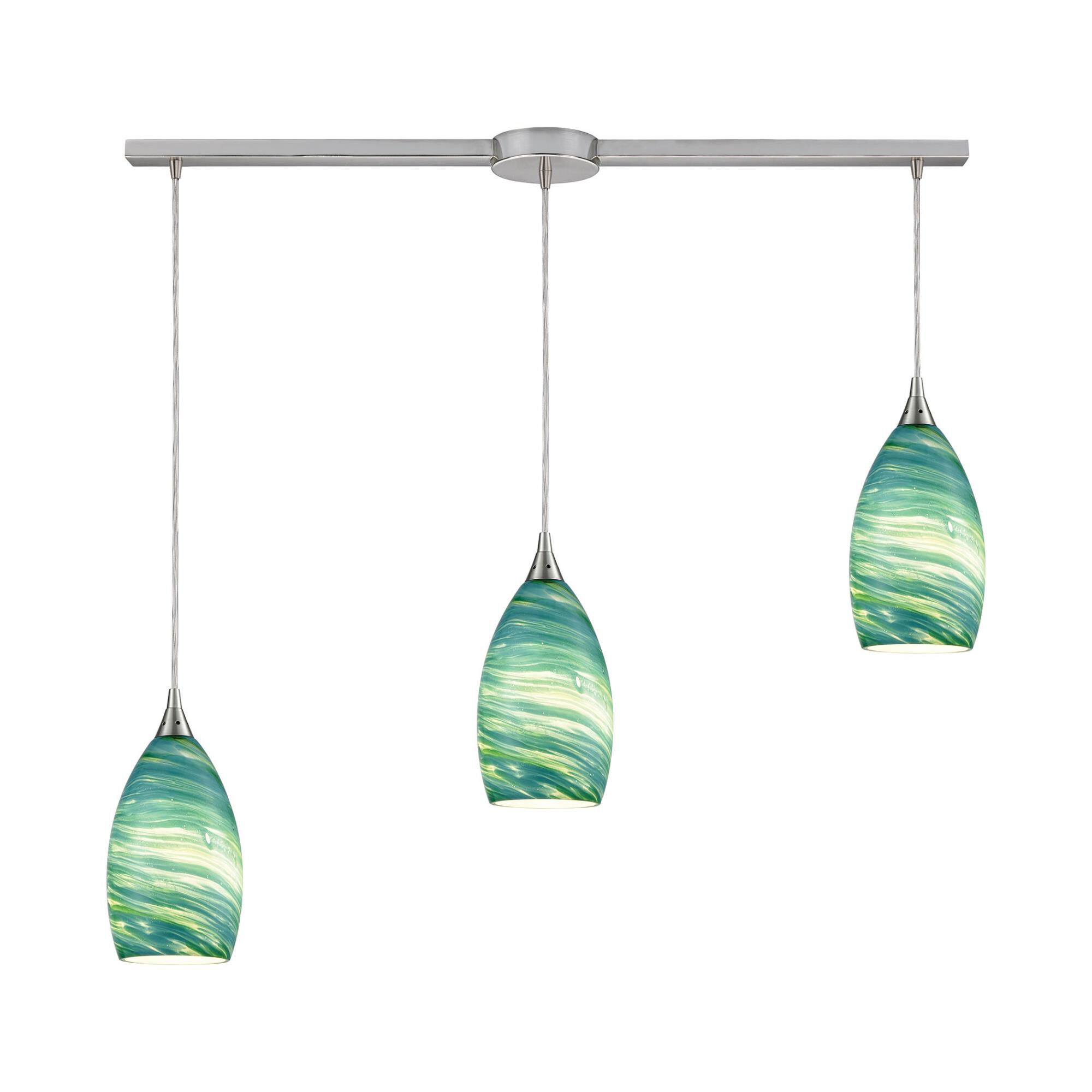 Collanino 38 Inch 3 Light Linear Suspension Light by ELK Lighting