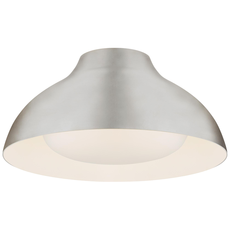 AERIN Agnes 15 Inch 1 Light LED Semi Flush Mount by Visual Comfort Signature Collection