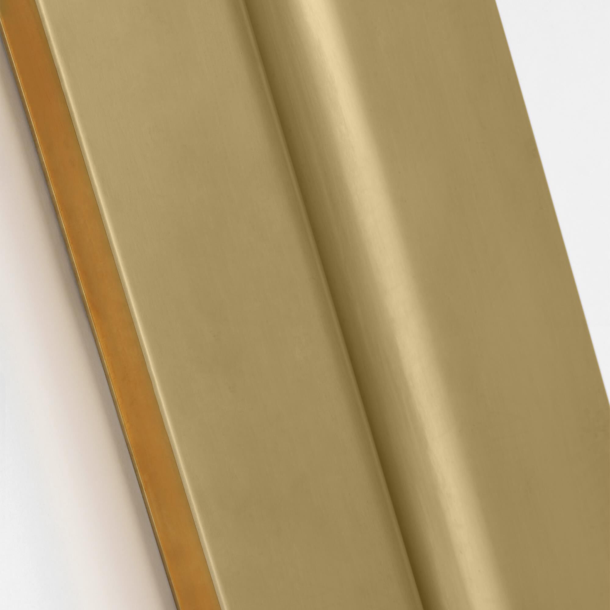 Shown in Hand-Rubbed Antique Brass finish and Brass shade