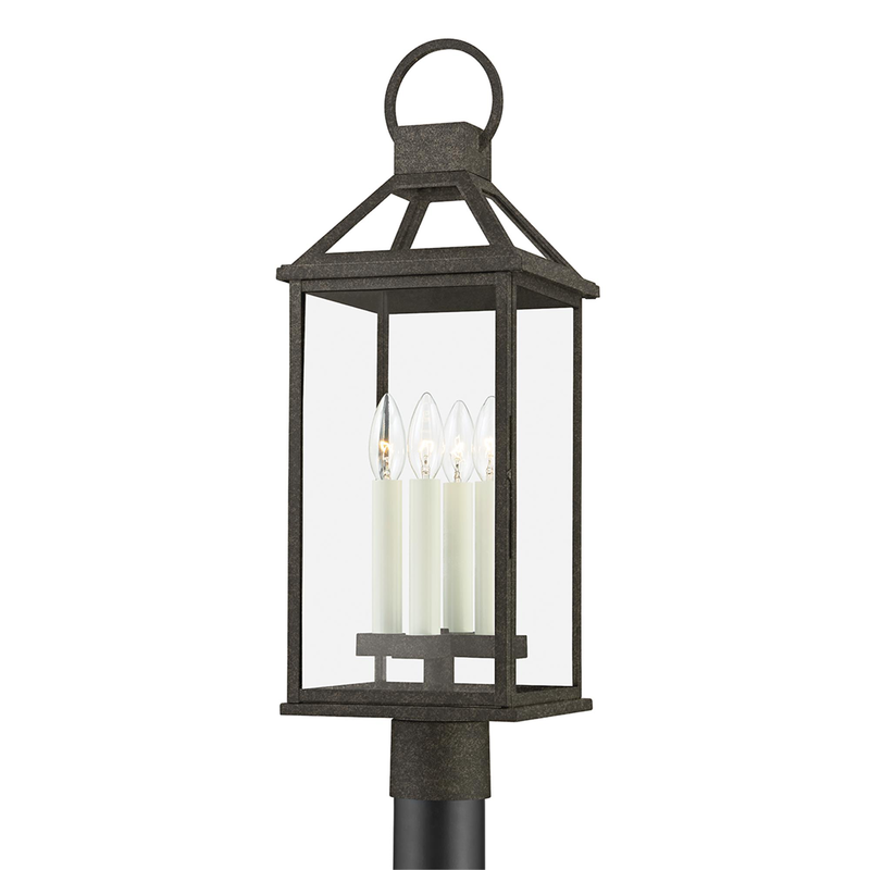 Becki Owens Sanders 8.5 Inch Outdoor Post Lamp by Troy Lighting - Clearance