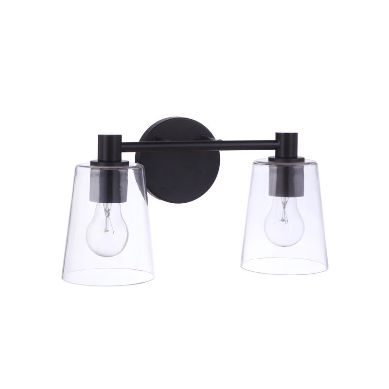 Emilio 15 Inch 2 Light Bath Vanity Light by Craftmade