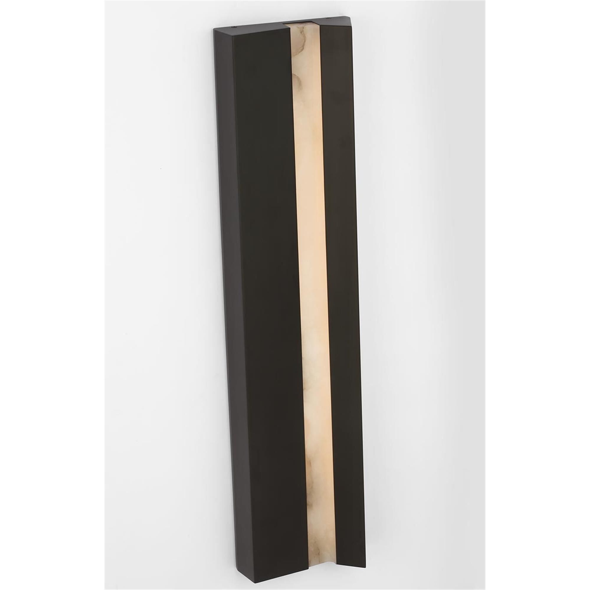 Shown in Matte Carbon finish and Alabaster shade
