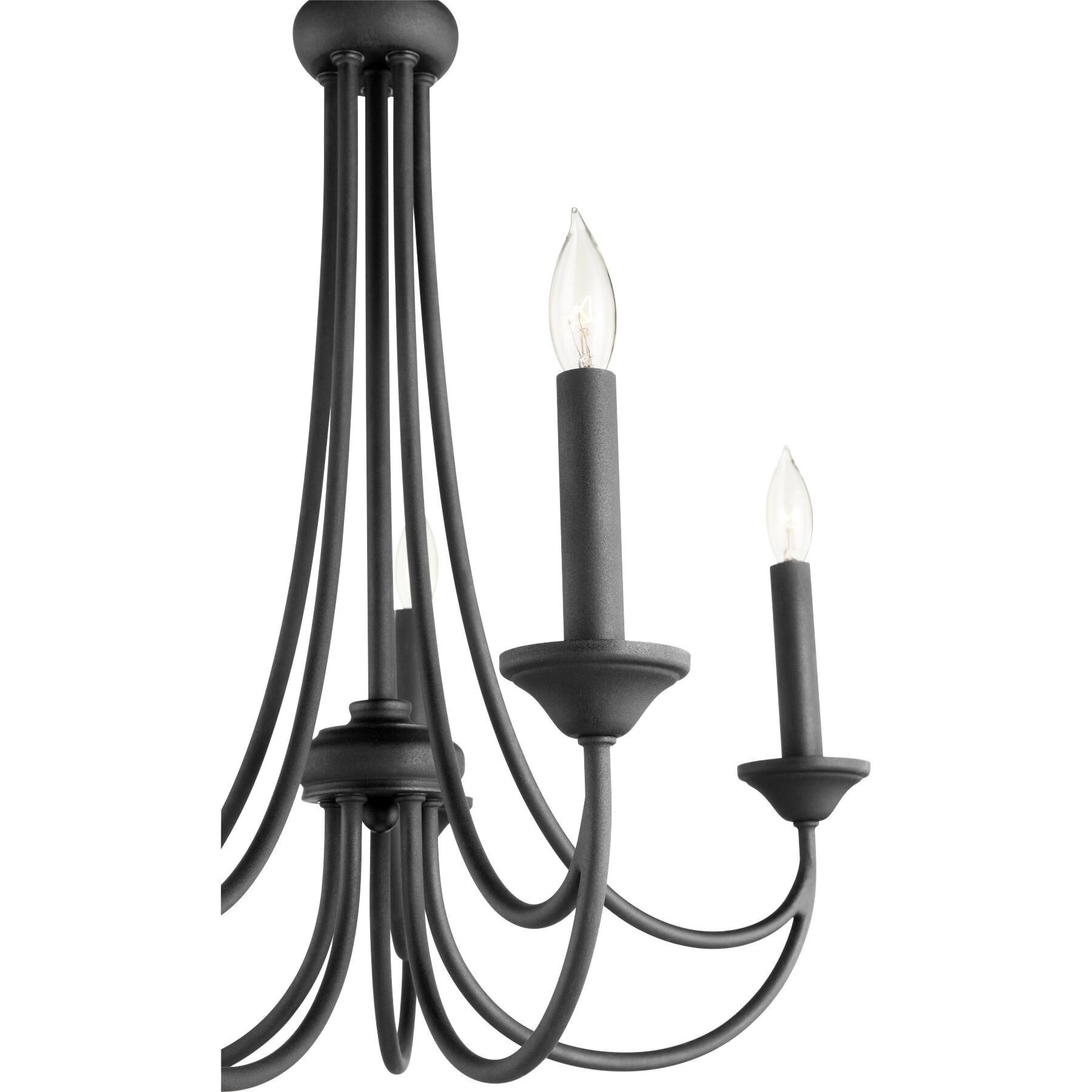 Brooks 22 Inch 5 Light Mini Chandelier by Quorum International