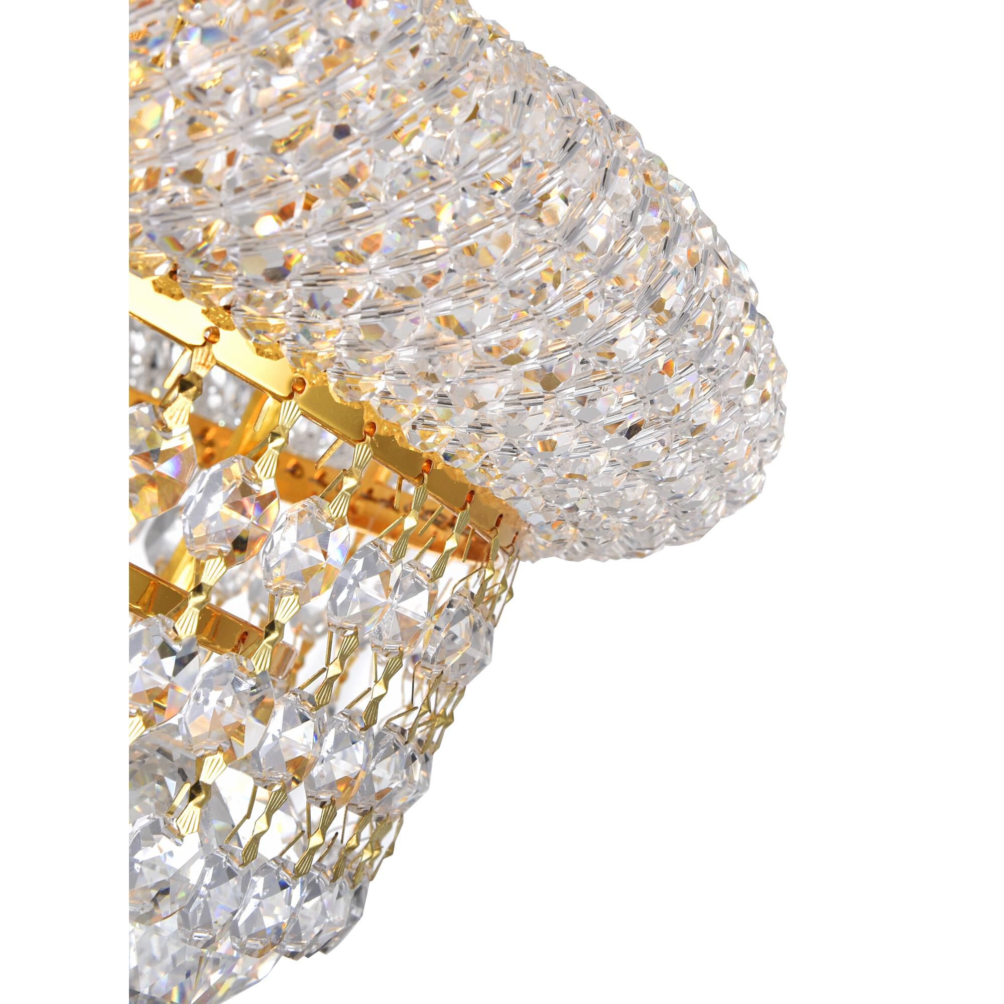 Empire 14 Inch 6 Light Mini Chandelier by CWI Lighting