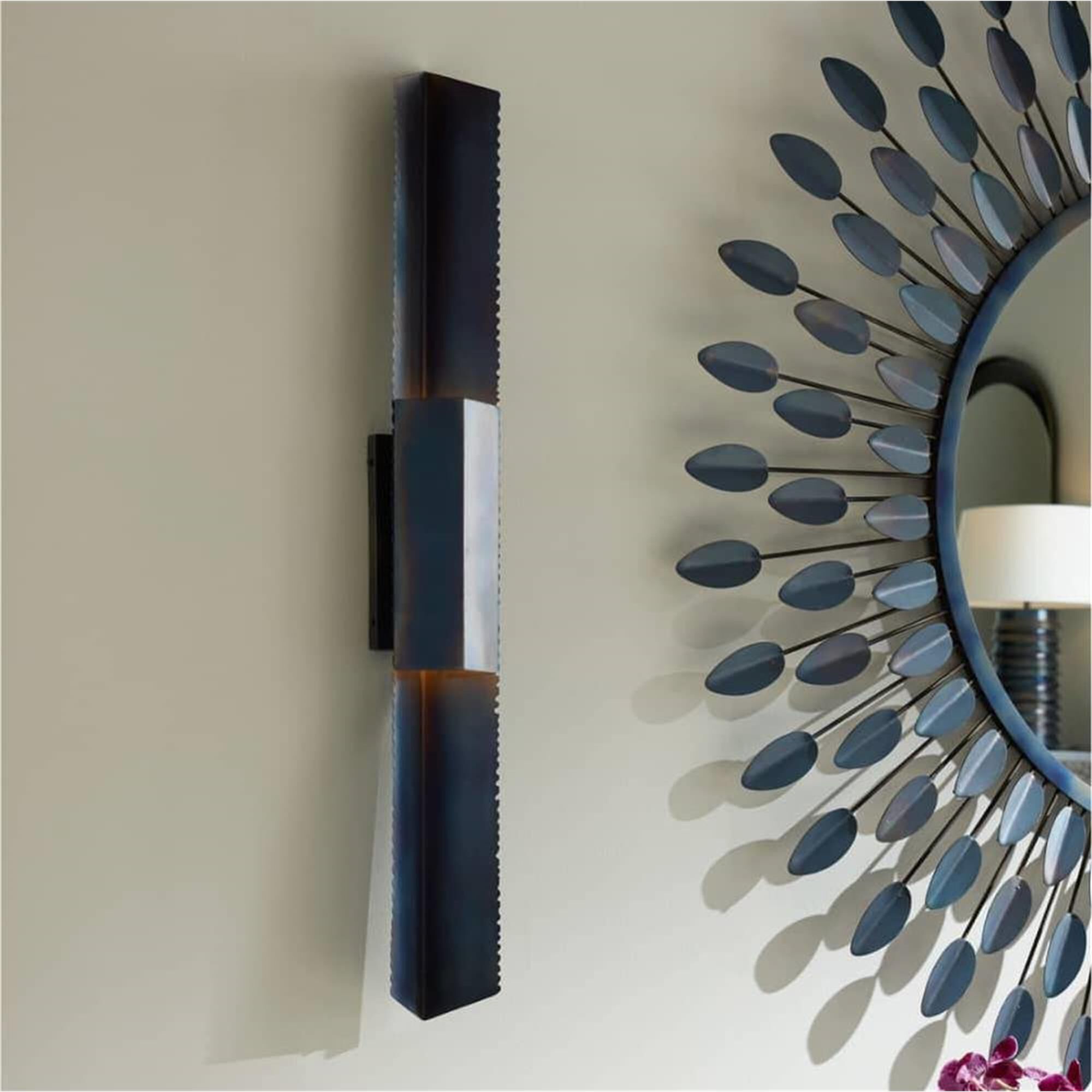 Shown in Burnt Iron finish
