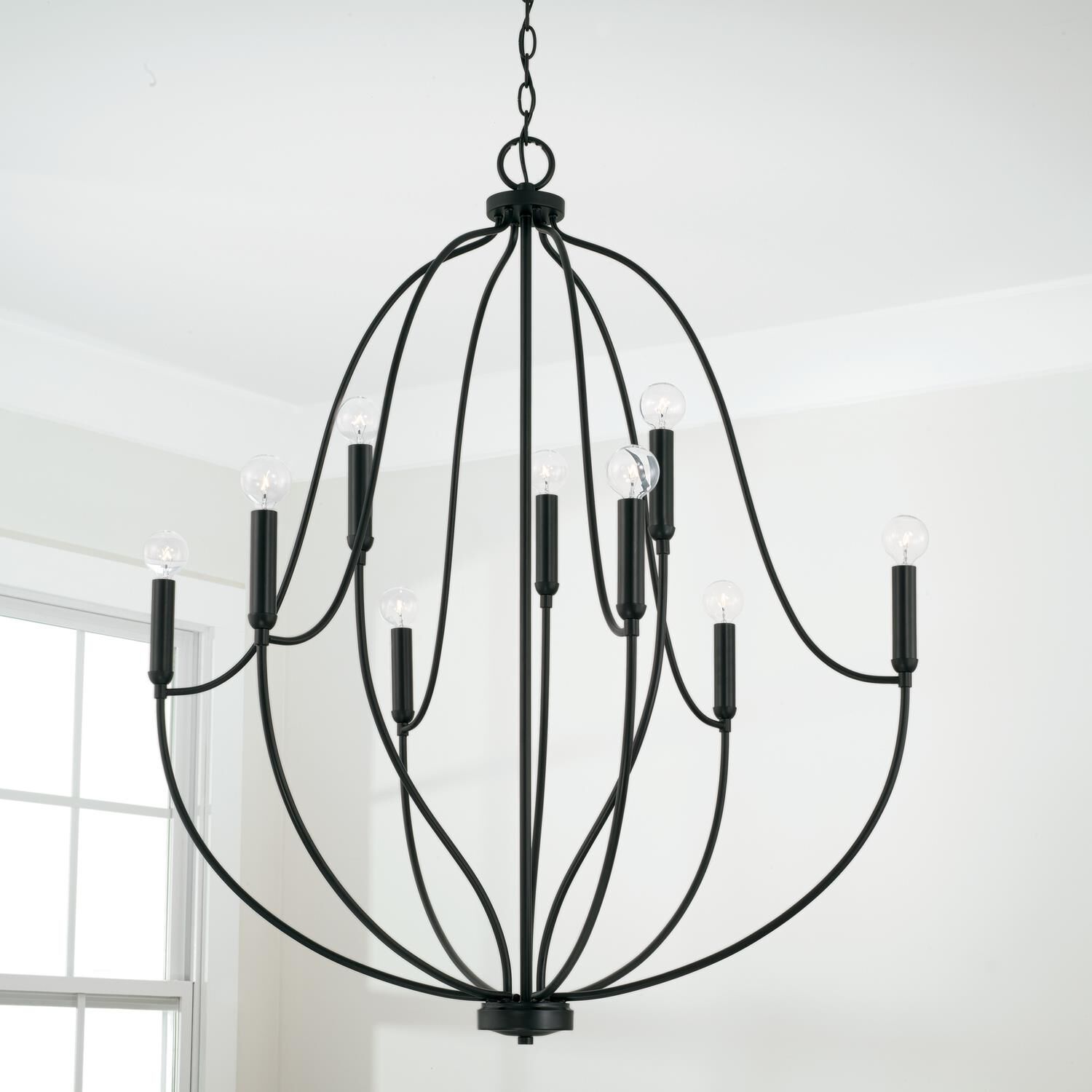 Madison 32 Inch 9 Light Chandelier by Homeplace by Capital Lighting Fixture Company