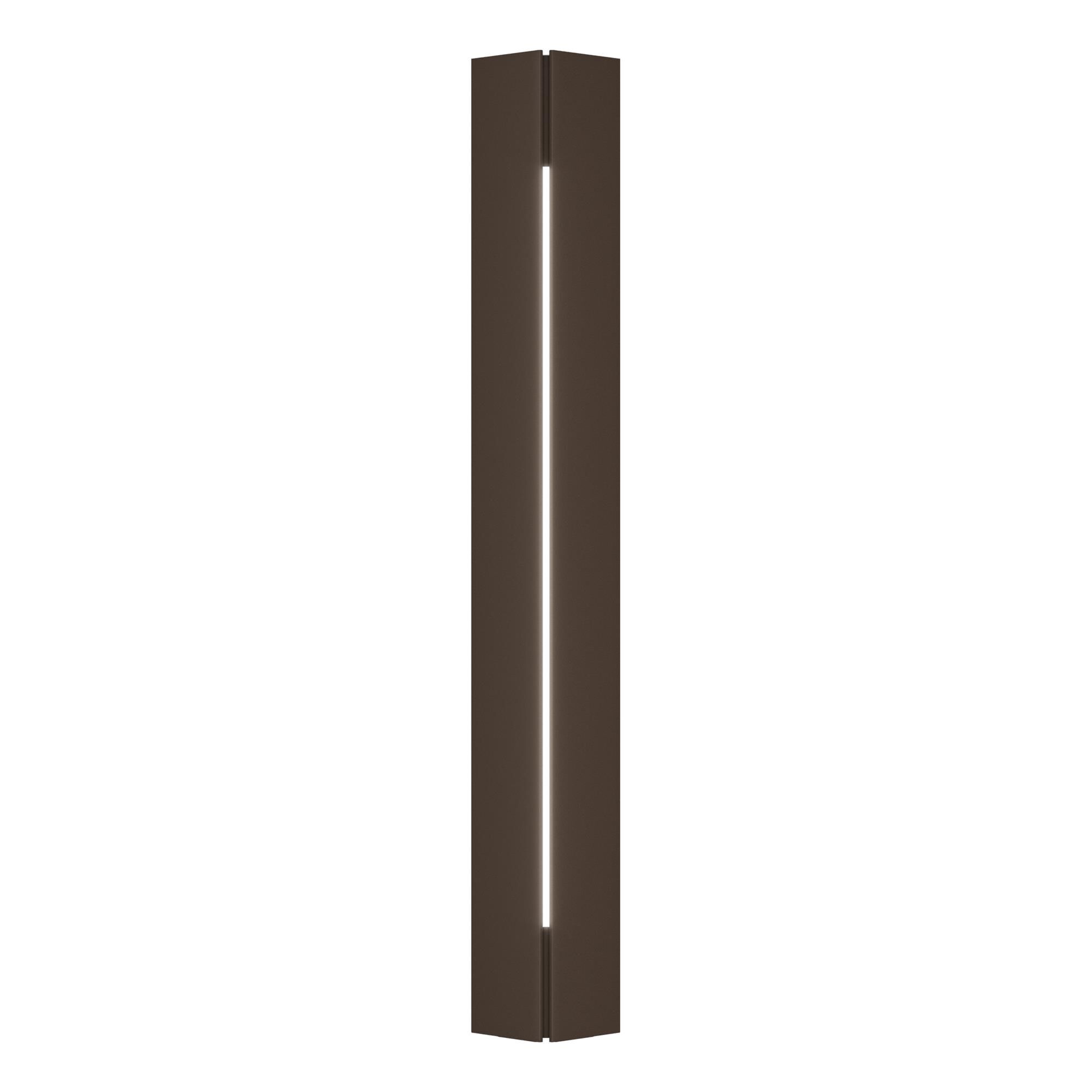 Shown in Coastal Bronze finish and White Acrylic glass