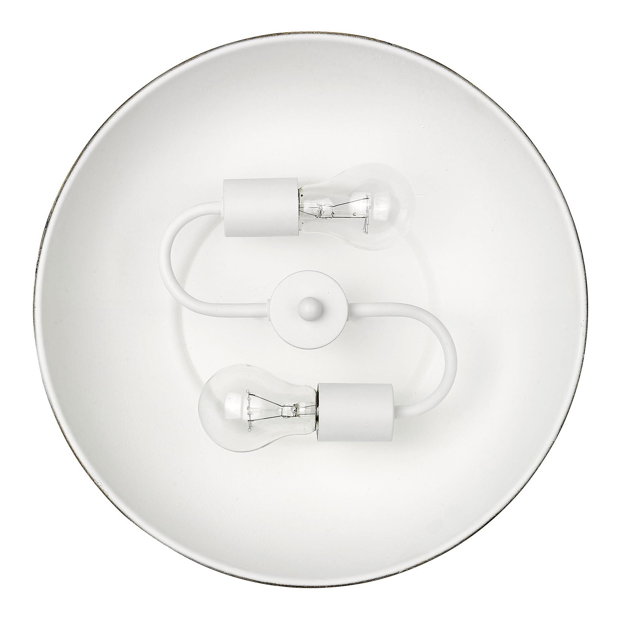 Shown in Aged Galvanized Steel finish and Antique Teal shade