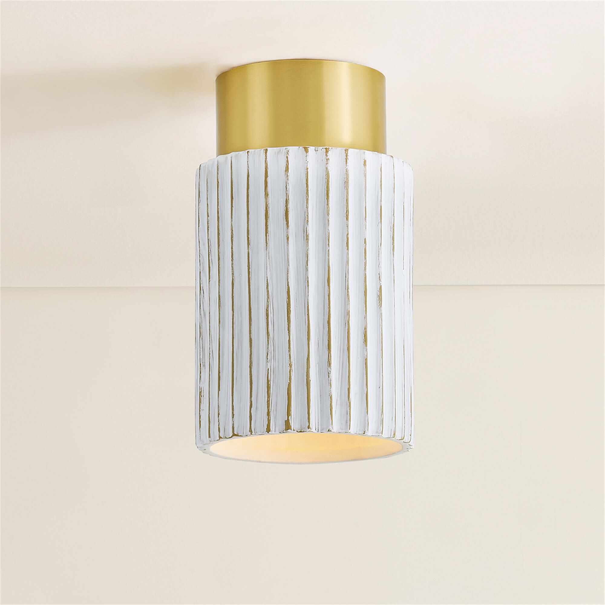 The Lifestyled Co Corissa 6 Inch Flush Mount,