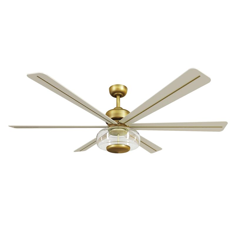 Ligero 60 Inch Ceiling Fan with Light Kit by Minka Aire