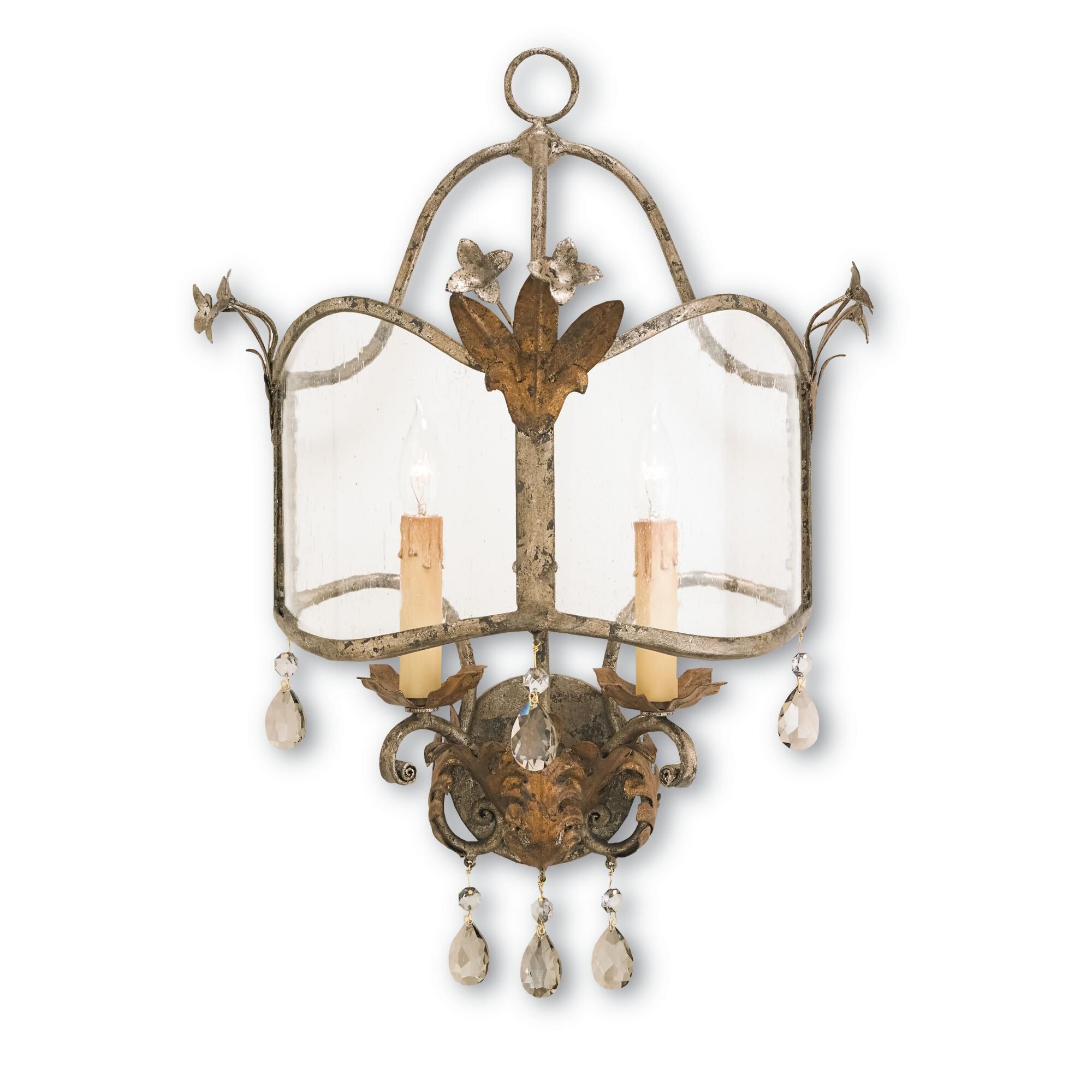 Zara 22 Inch Wall Sconce by Currey and Company