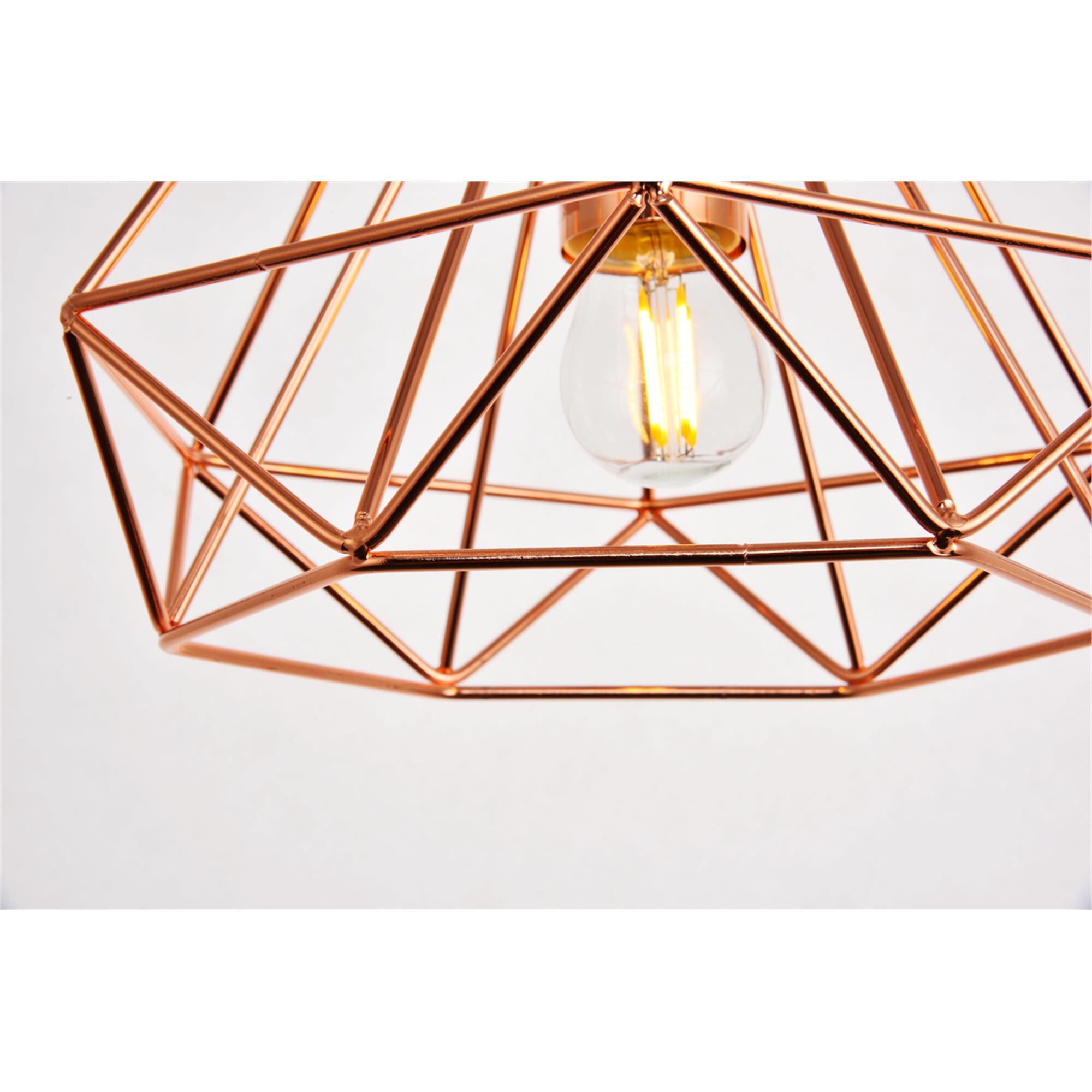 Shown in Copper finish and Copper Iron shade