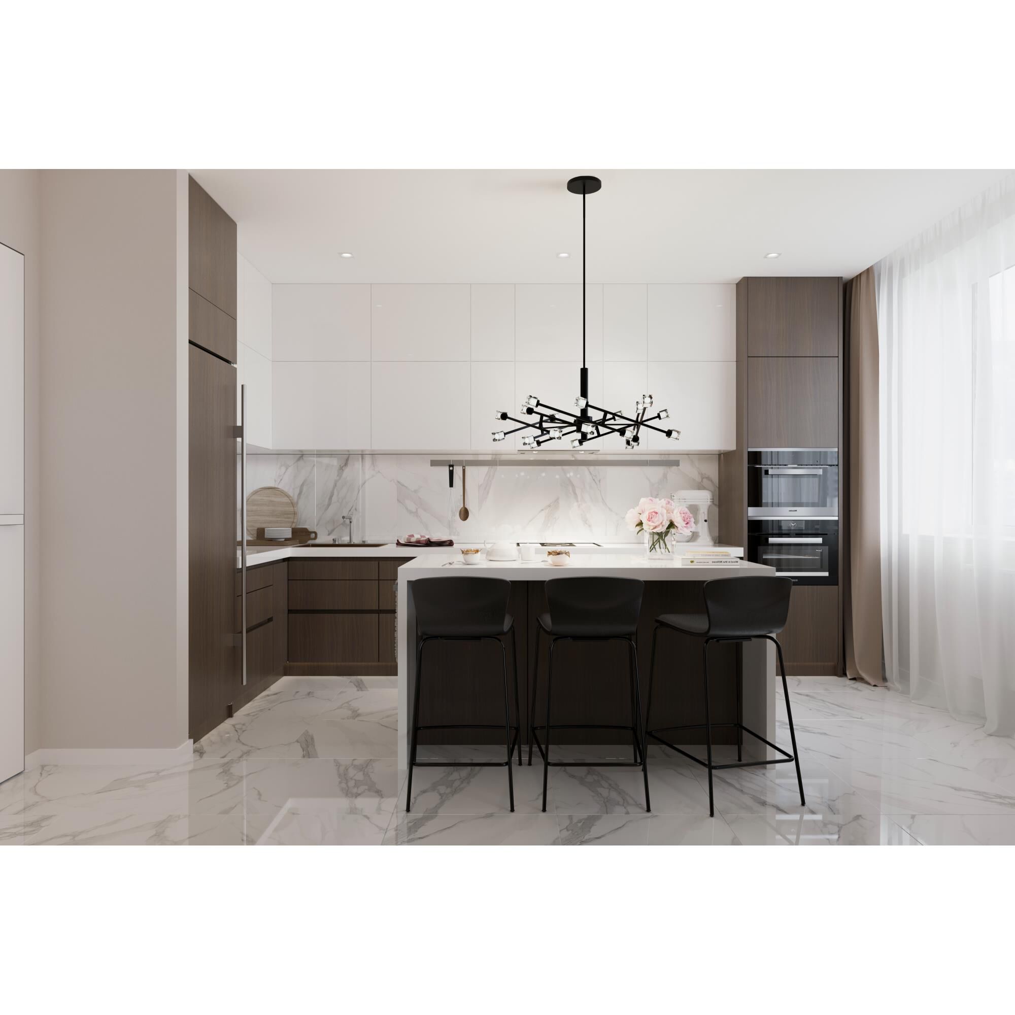 Shown in Black finish