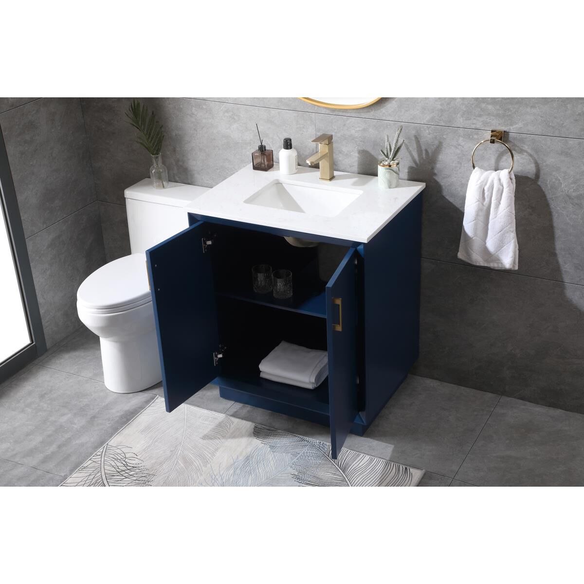 Hayes 30 Inch Bath Vanity by Elegant Decor
