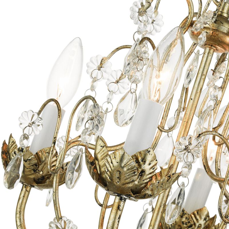 Acanthus 4 Light Mini Chandelier by Livex Lighting