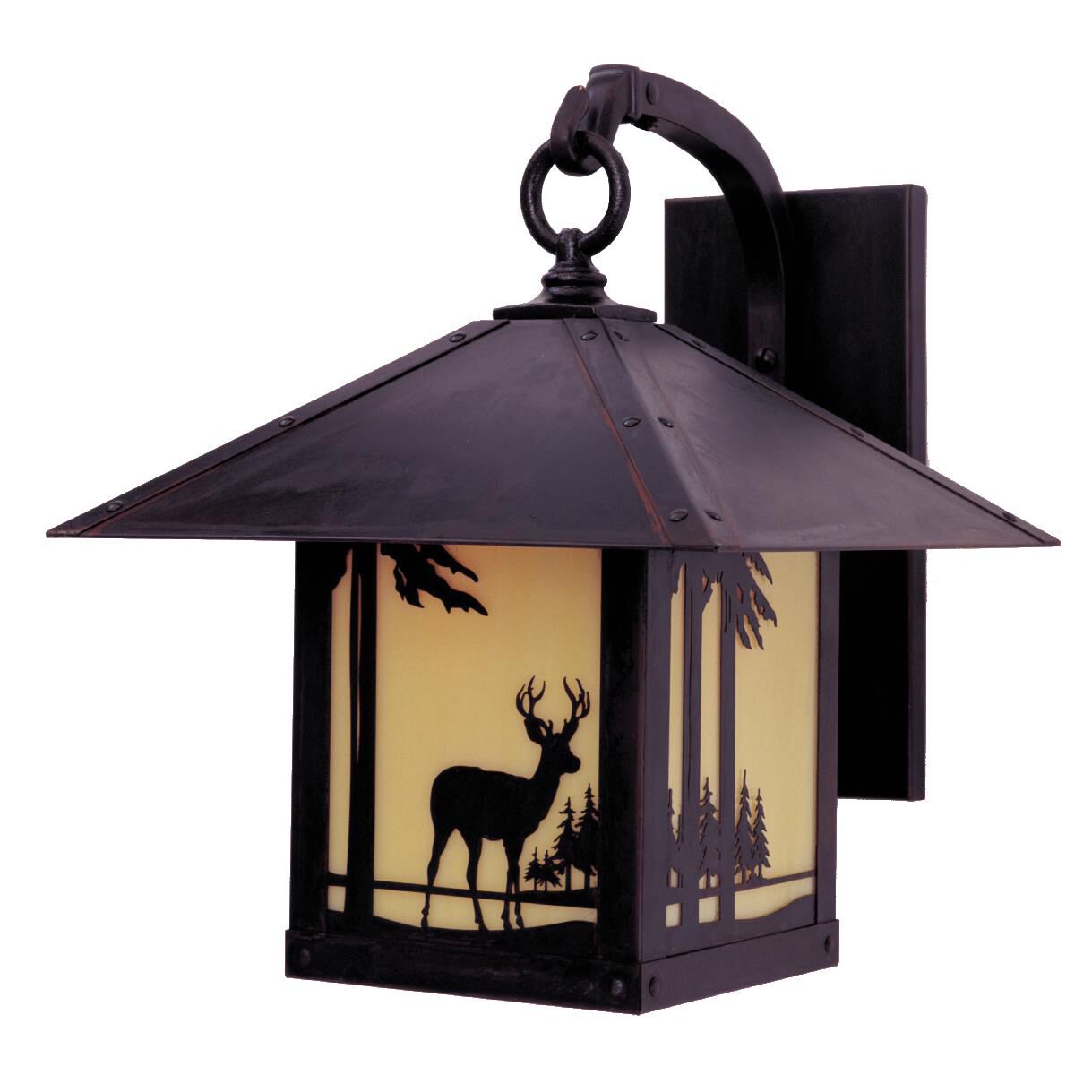 Timber Ridge 13 Inch Tall 1 Light Outdoor Wall Light by Arroyo Craftsman