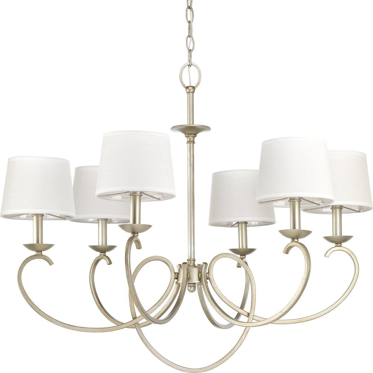 Savor 33 Inch 6 Light Chandelier by Progress Lighting