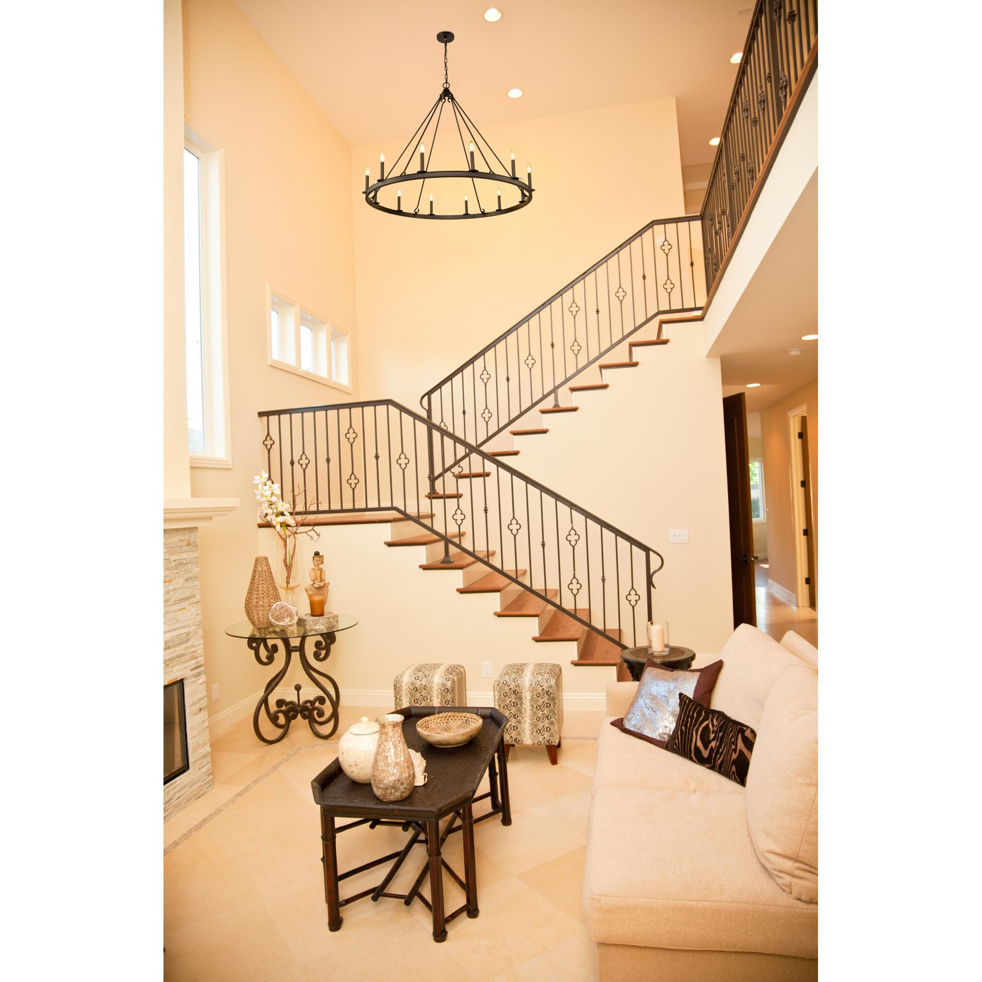 Barclay 48 Inch 12 Light Chandelier by Z-Lite