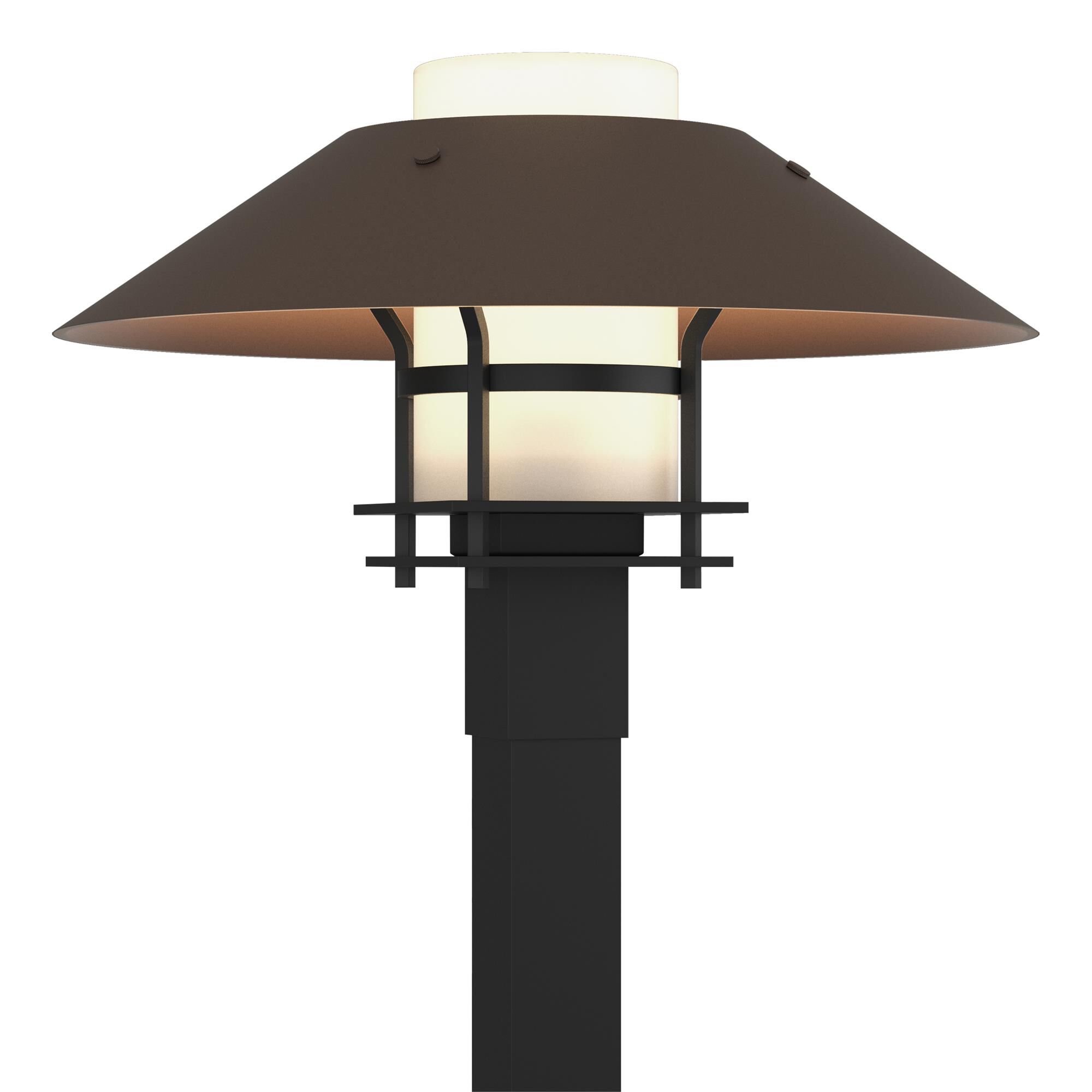 Shown in Coastal Black finish and Opal glass and Coastal Bronze accent
