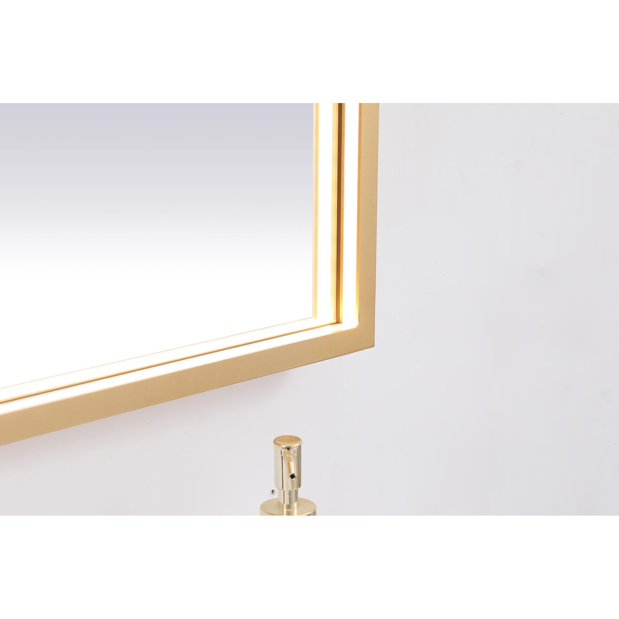 Pier LED Lighted Mirror by Elegant Decor
