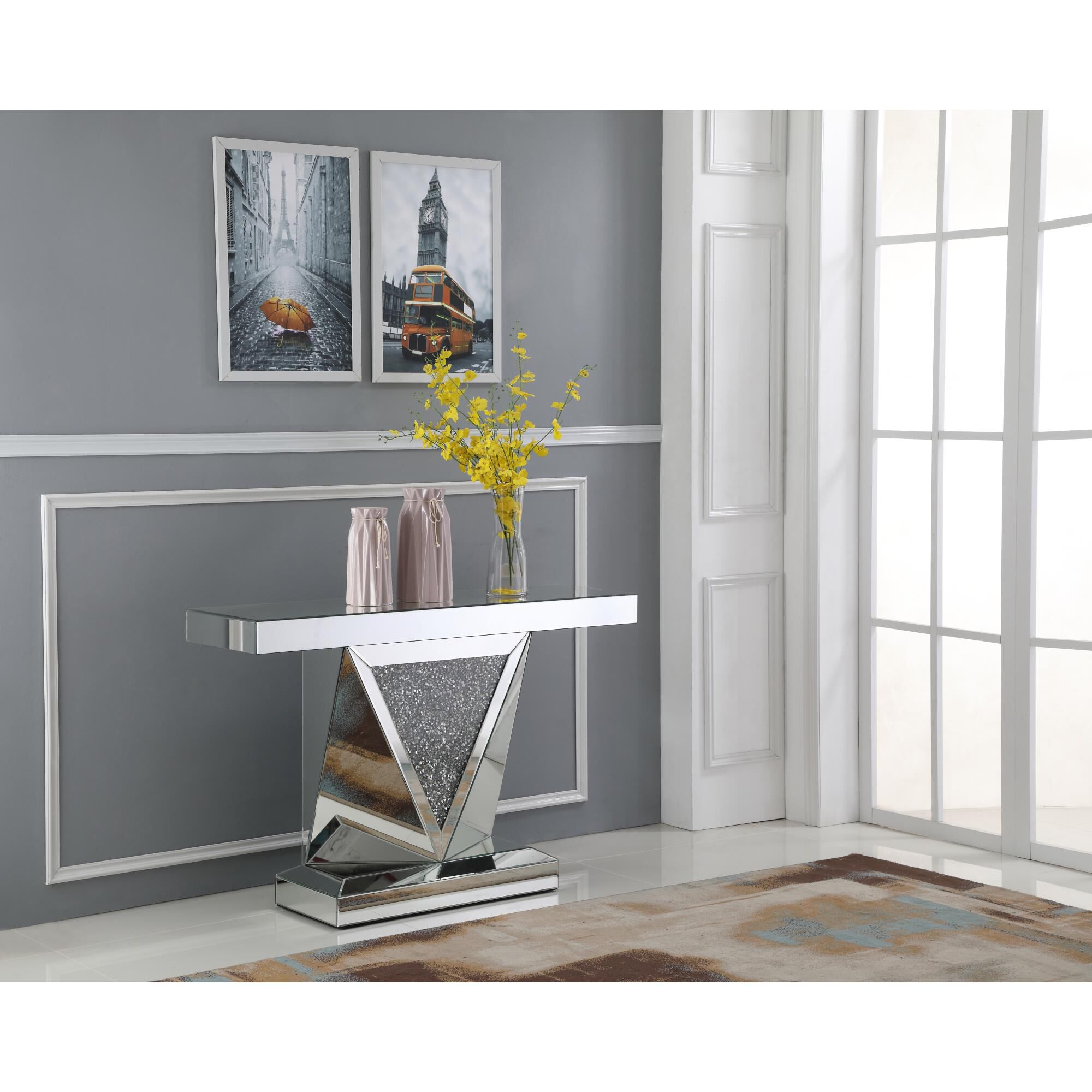 Modern Console Table by Elegant Decor