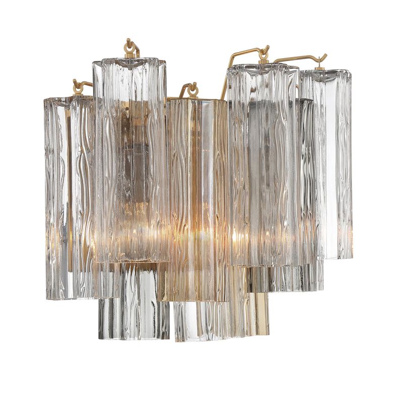 Addis 12 Inch Wall Sconce by Crystorama