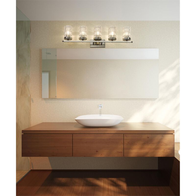 Archer 38 Inch 5 Light Bath Vanity Light by Z-Lite