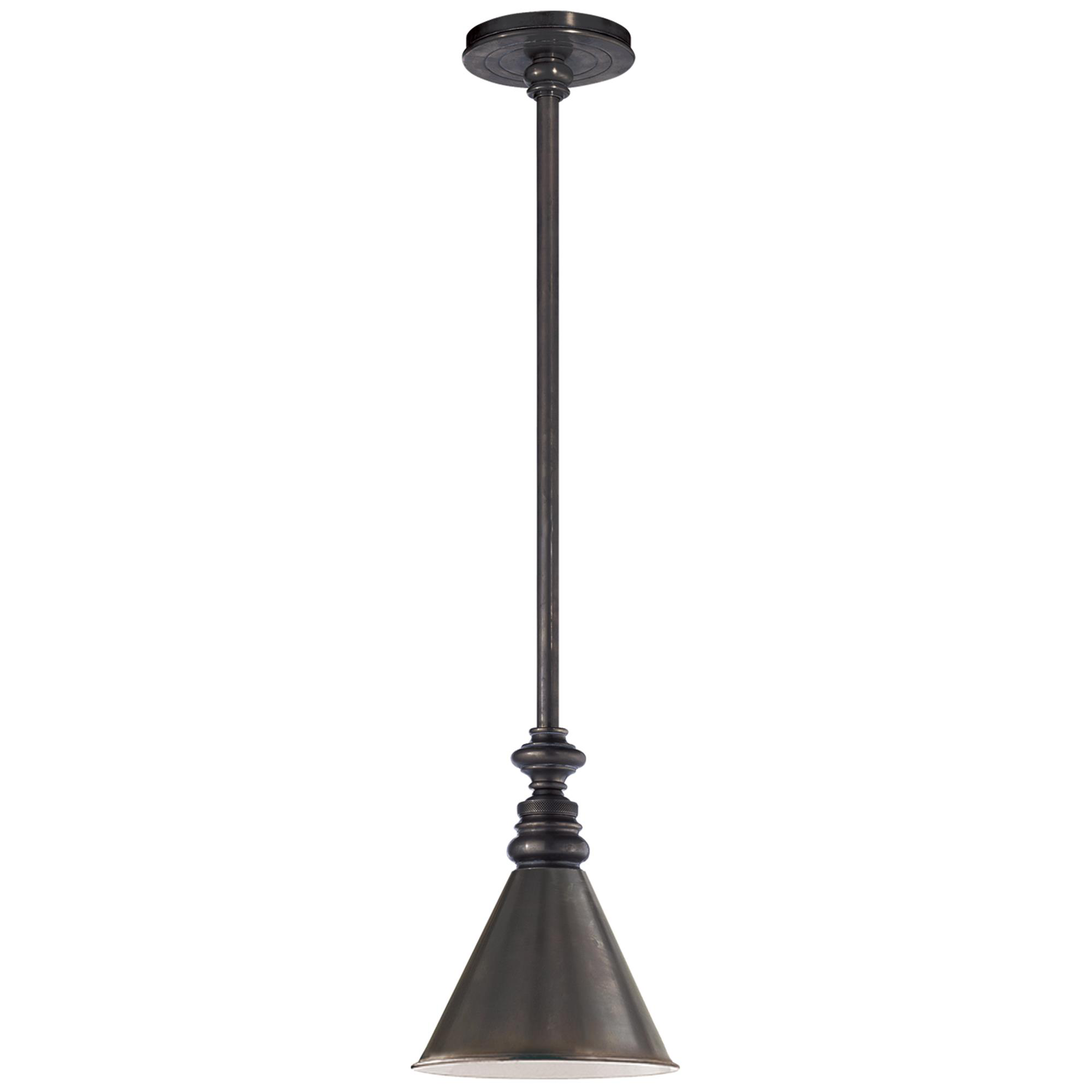 Shown in Bronze finish and Bronze Slant shade