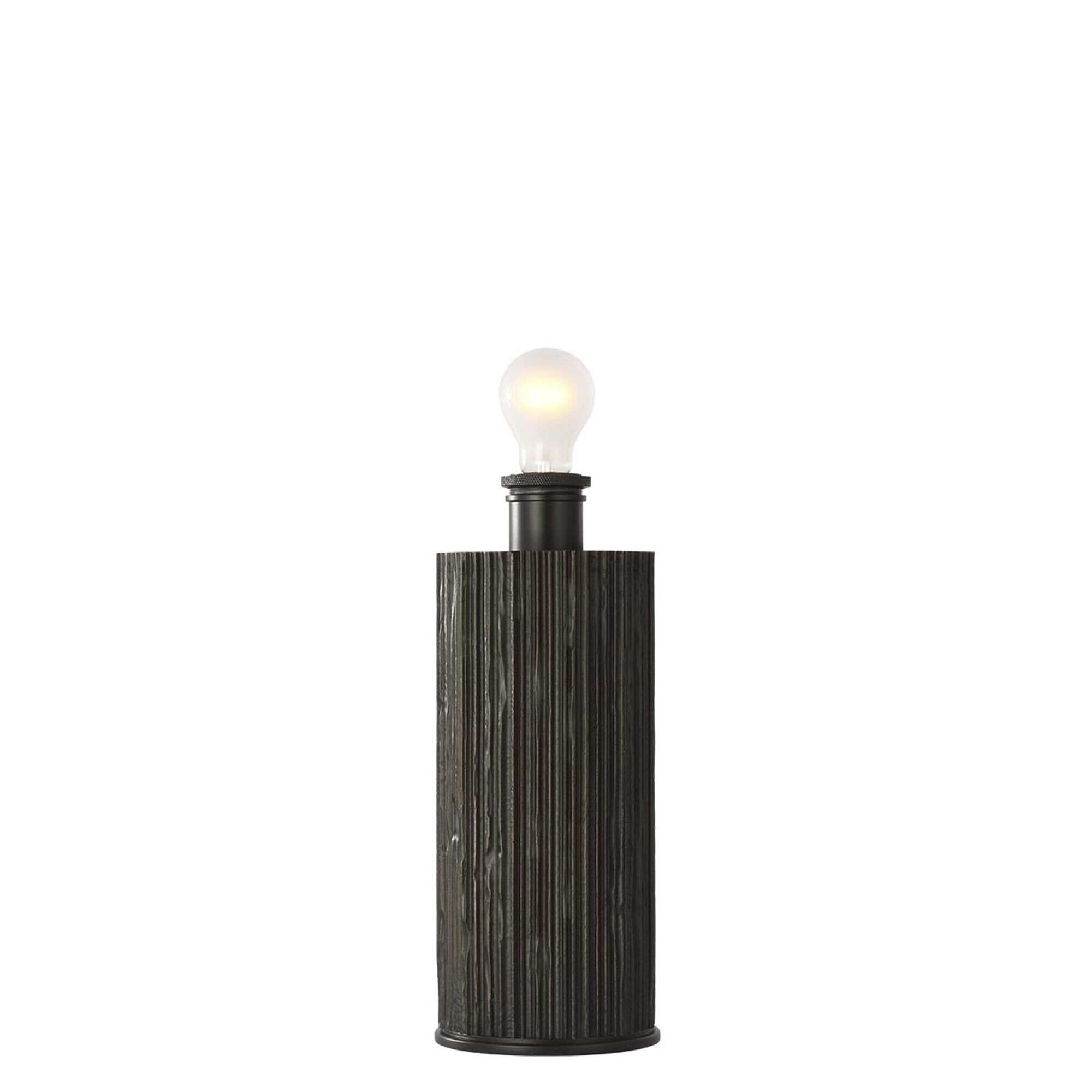 Shown in Ridged Carbon finish and Decorative Boucle shade