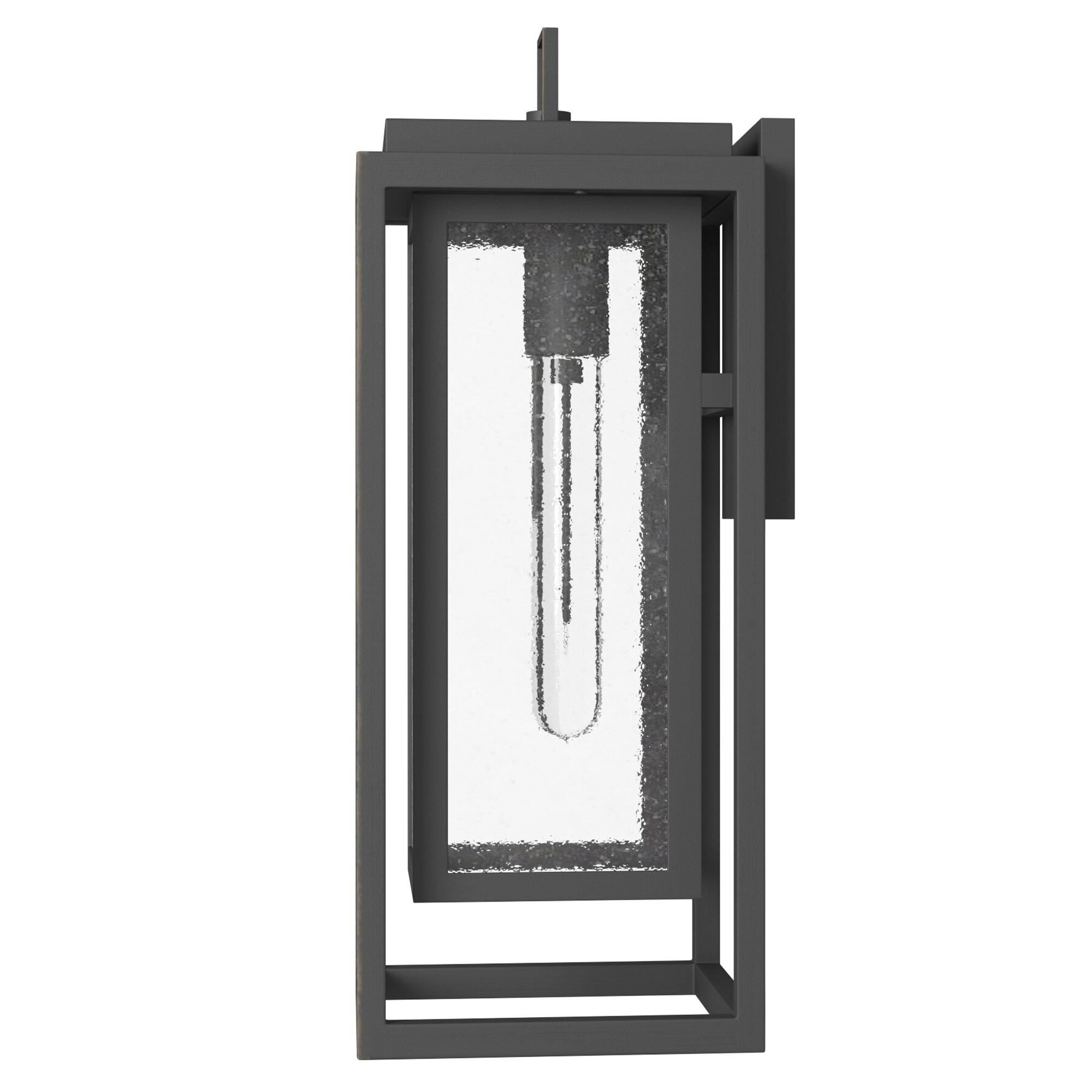 Shown in Oil Rubbed Bronze finish and Clear Seedy glass and 120 Volt accent