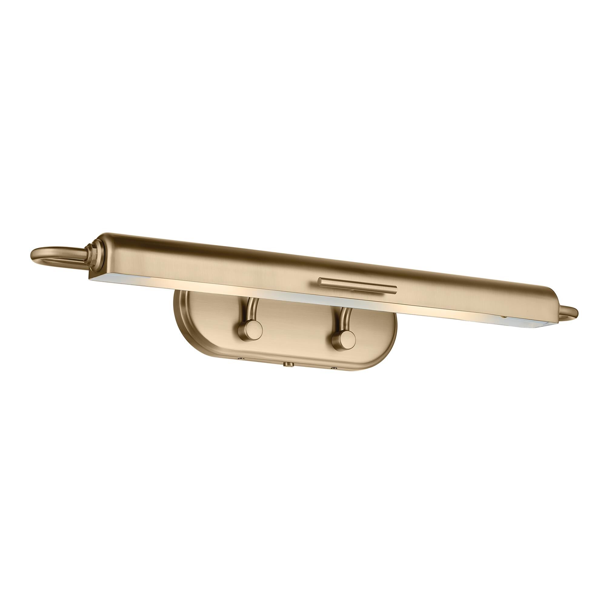 Shown in Champagne Bronze finish and Metal shade
