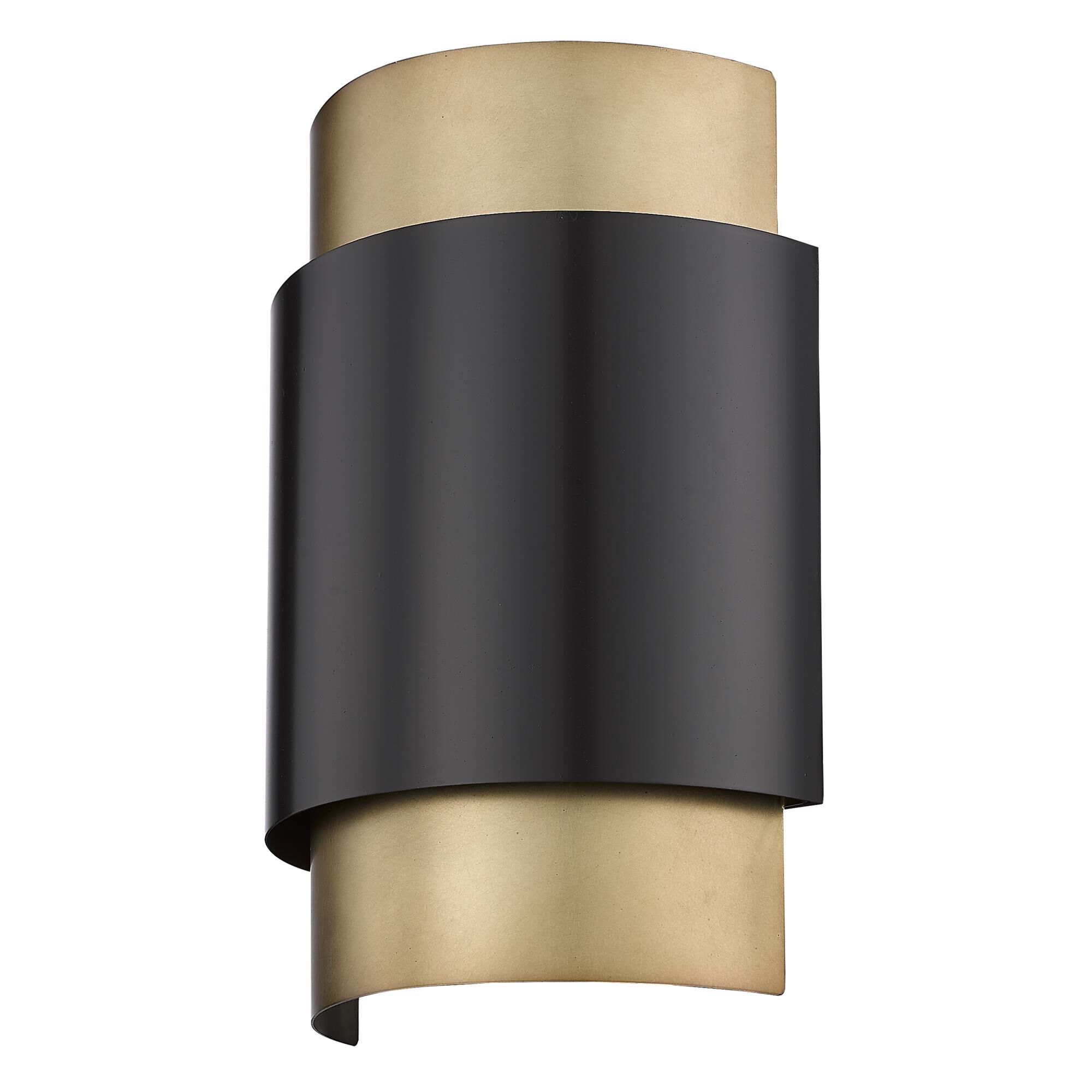 Shown in Bronze and Rubbed Brass finish and Steel shade