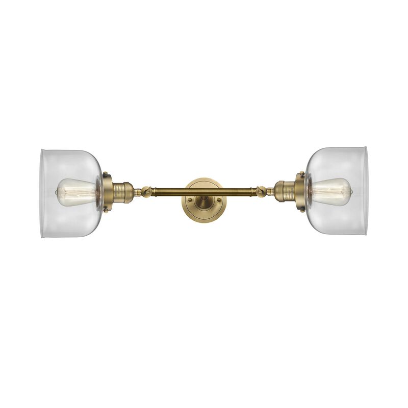 Bruno Marashlian Large Bell 19 Inch 2 Light Bath Vanity Light by Innovations Lighting