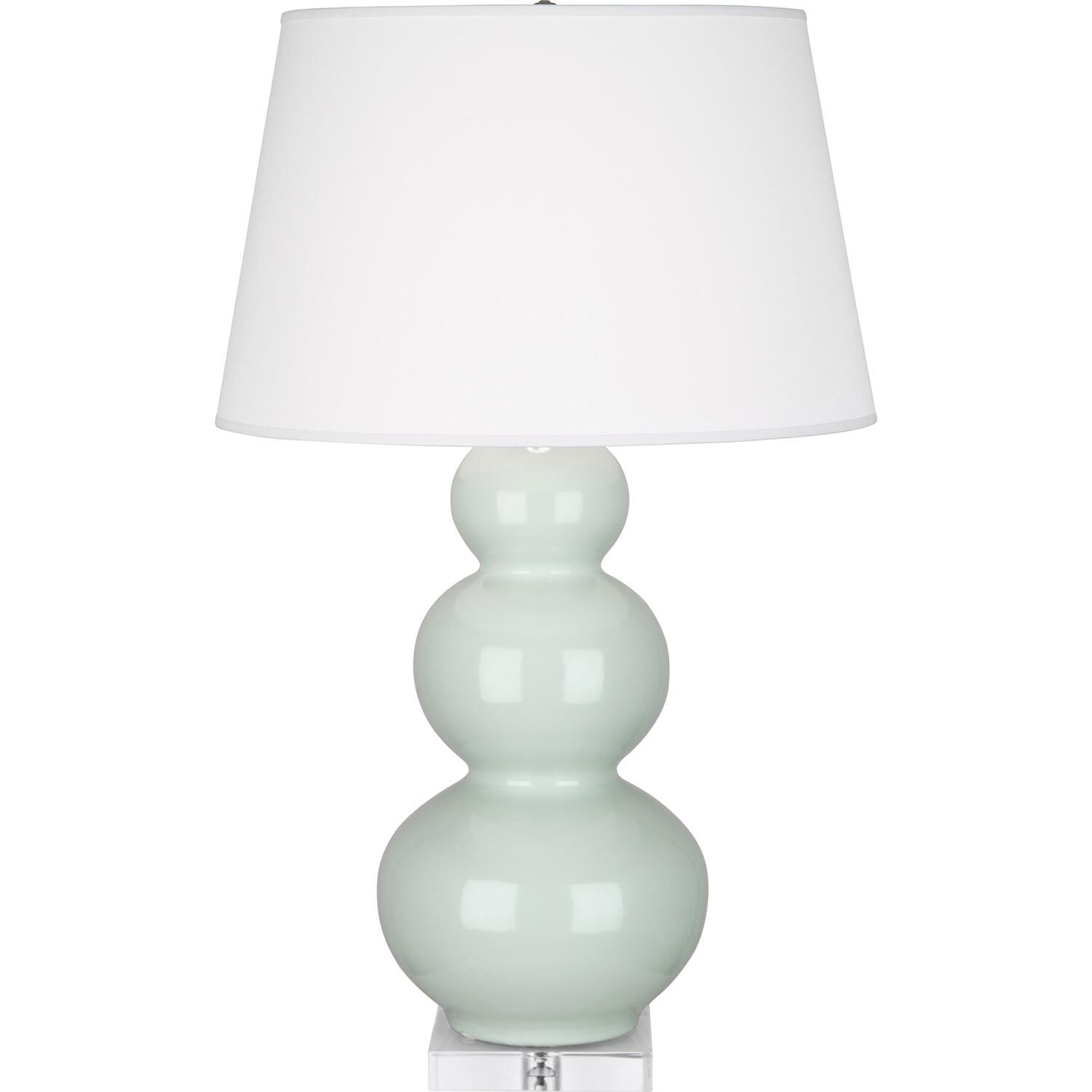 Triple Gourd 33 Inch Table Lamp by Robert Abbey