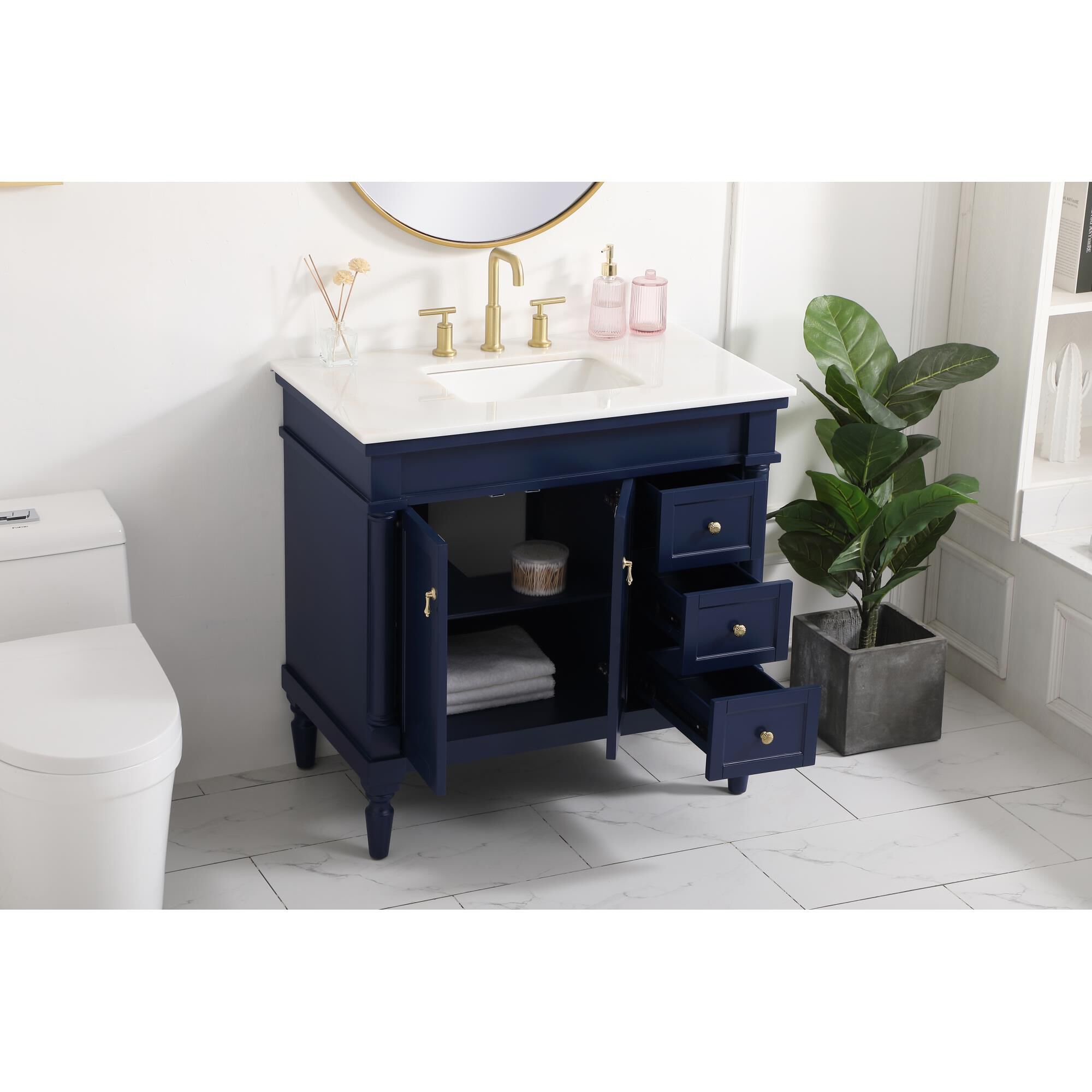 Lexington Bath Vanity by Elegant Decor