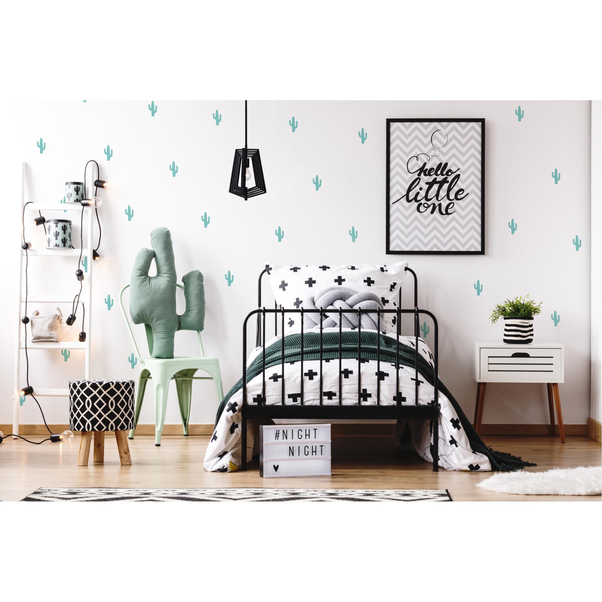 Shown in Black finish