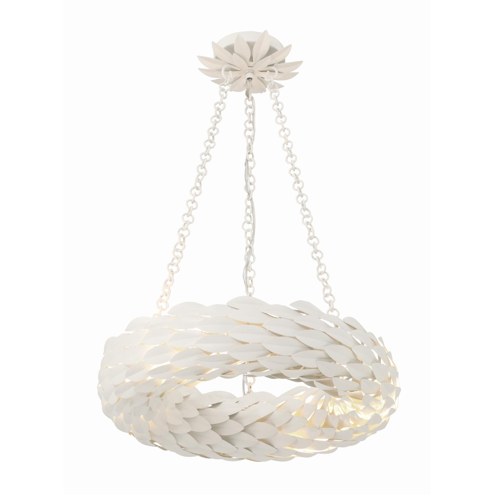 Broche 24 Inch 6 Light Chandelier by Crystorama
