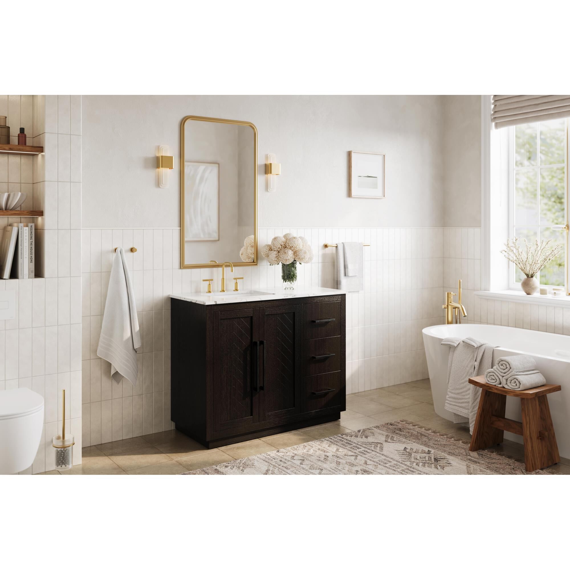 Chase 42 Inch Bath Vanity by Elegant Dcor