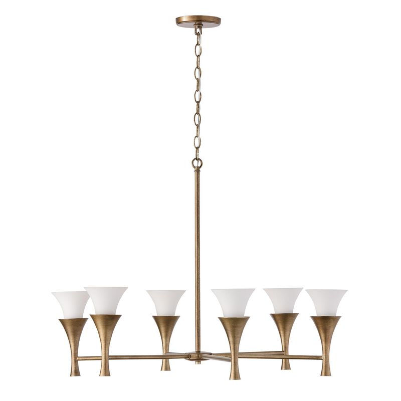 Nola 34 Inch Chandelier by Capital Lighting Fixture Company