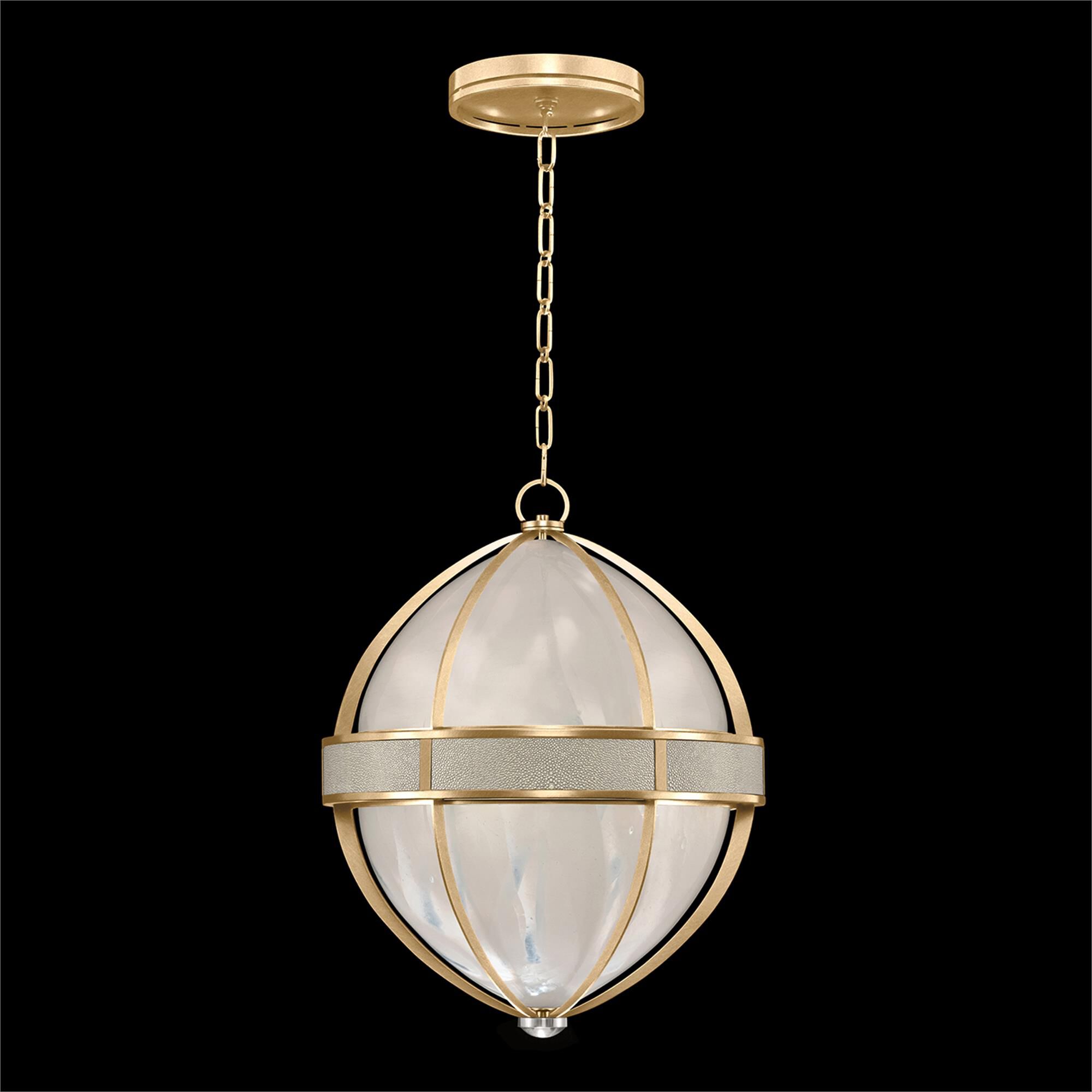 Shown in Gold Leaf and Nickel  finish and Coco accent