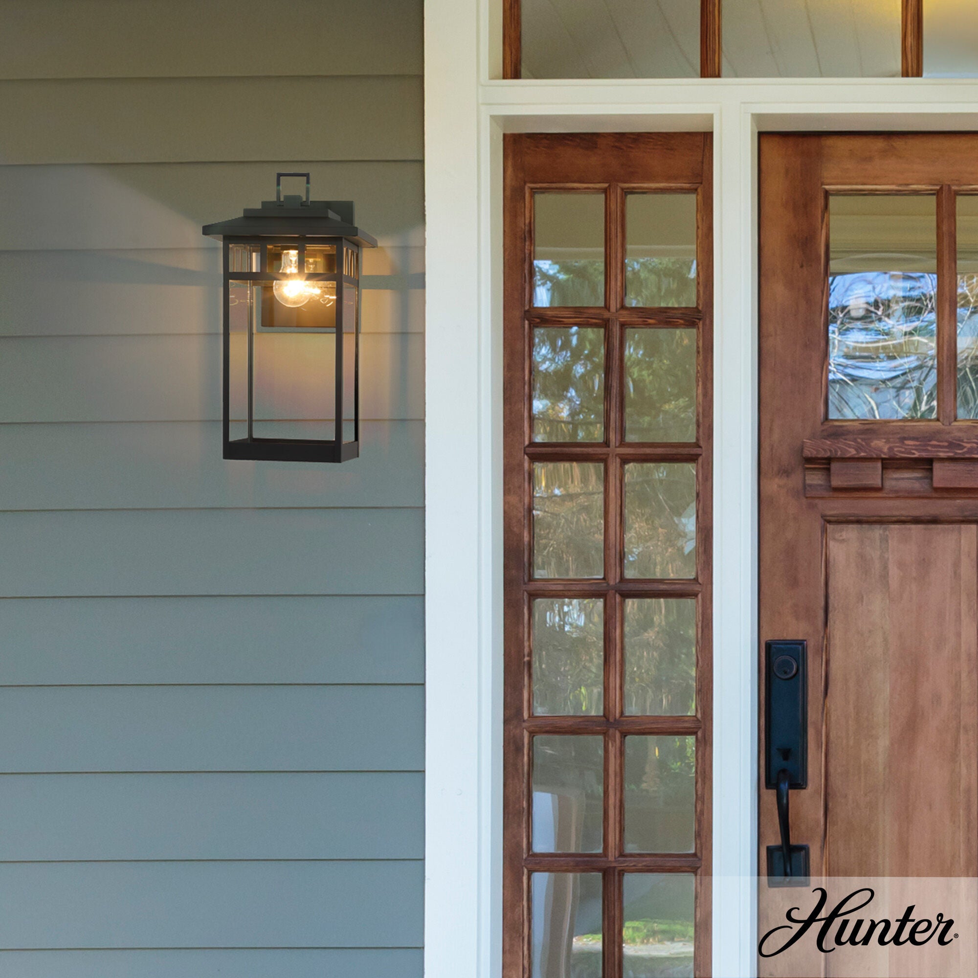 Yancy House 17 Inch Outdoor Wall Light,