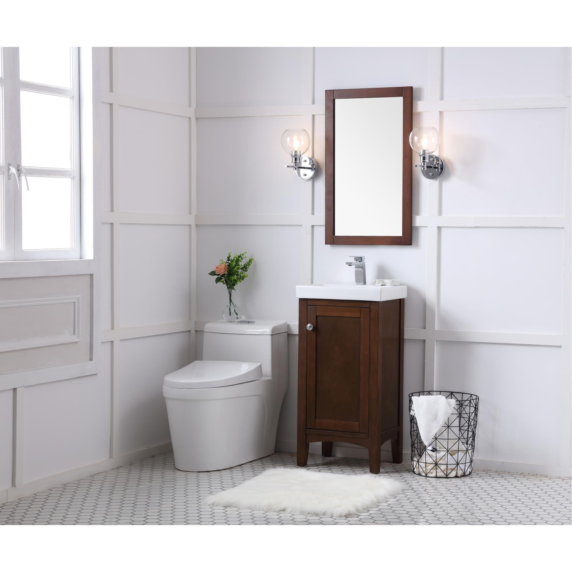 Shown in Antique Coffee finish