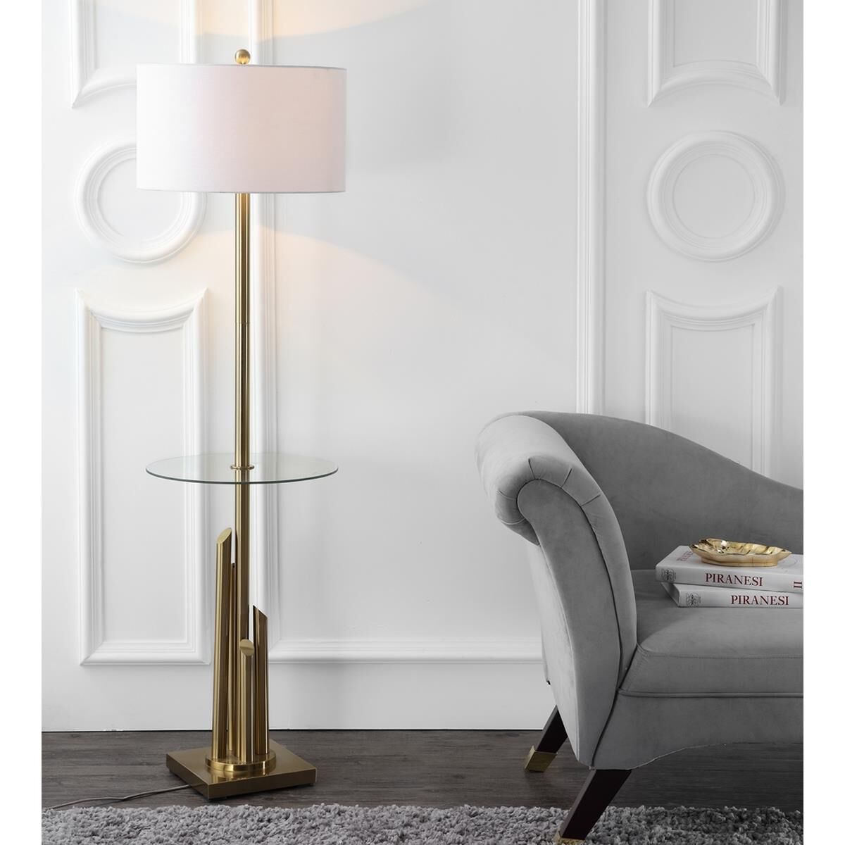 Ambrosio 61 Inch Floor Lamp by Safavieh