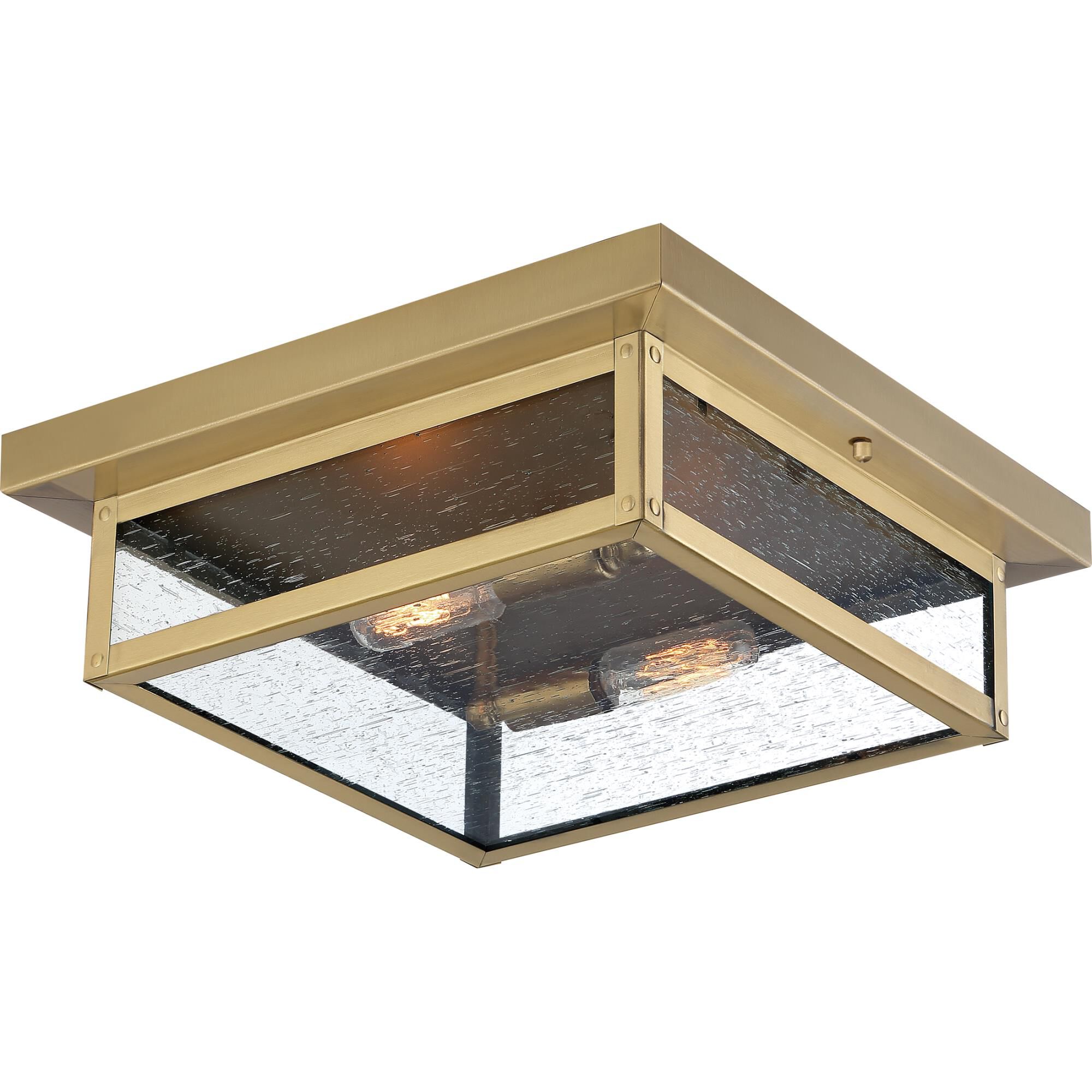 Westover 12 Inch 2 Light Flush Mount by Quoizel